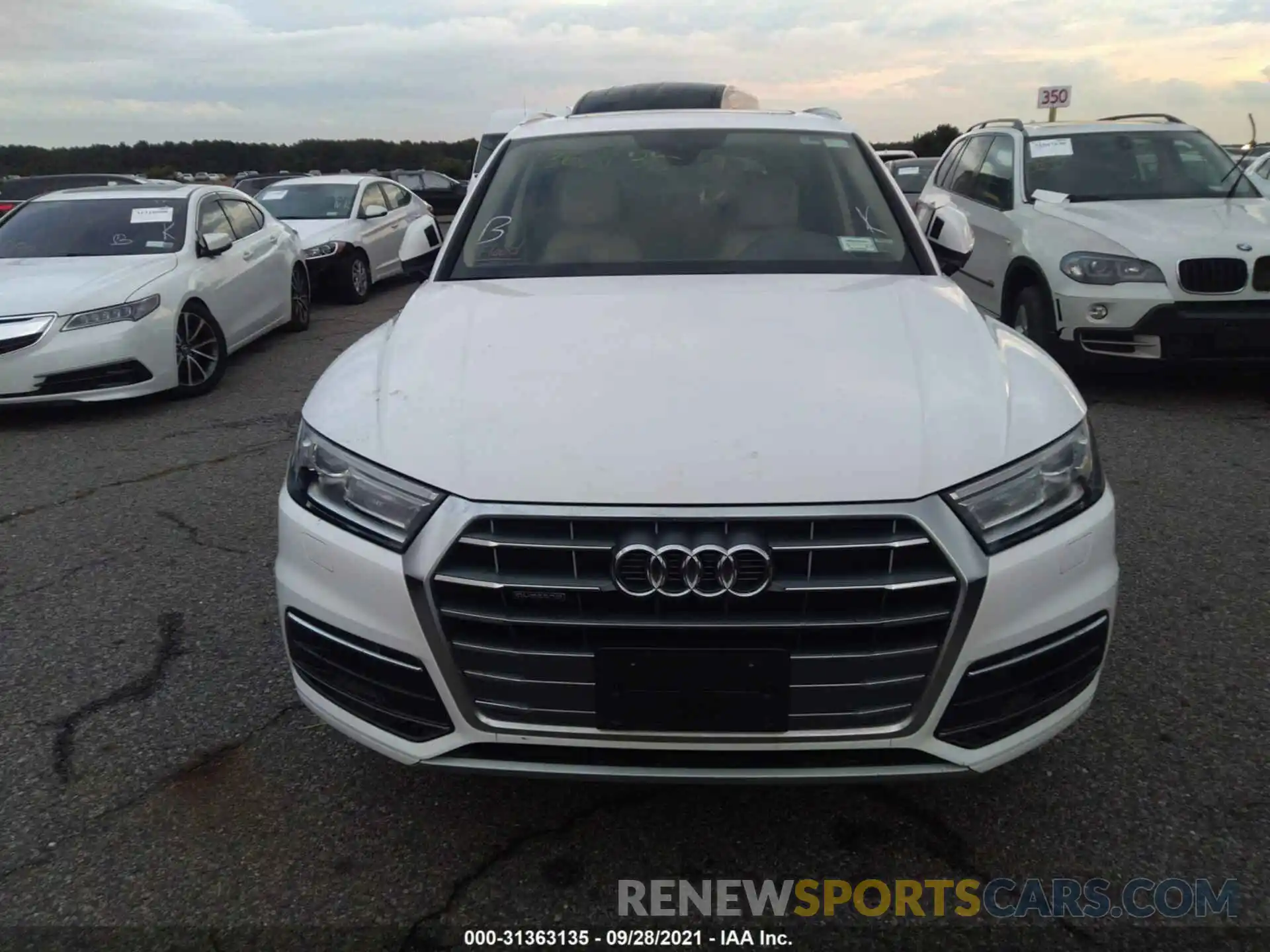 6 Photograph of a damaged car WA1ANAFY3K2050689 AUDI Q5 2019