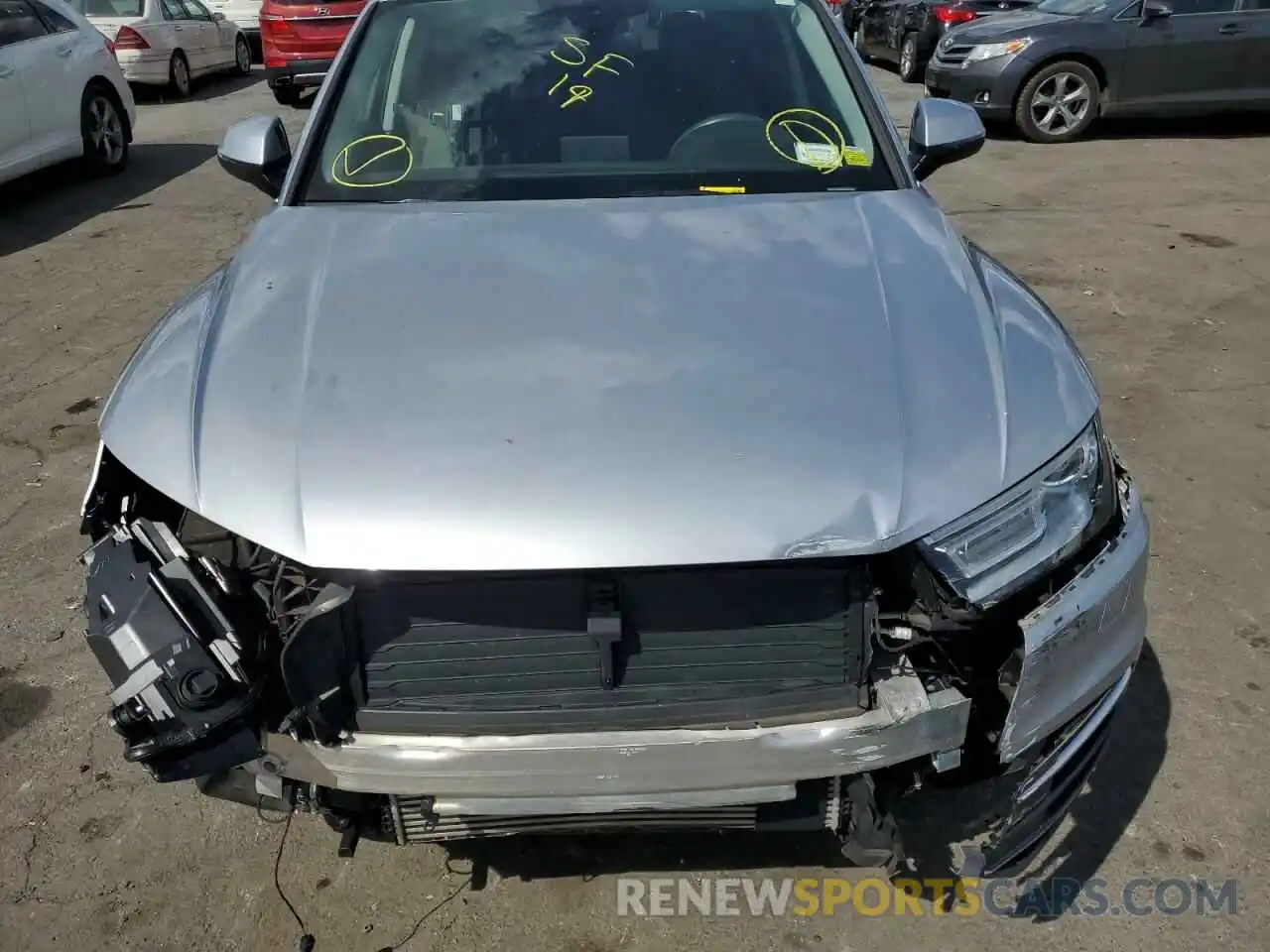 7 Photograph of a damaged car WA1ANAFY3K2063748 AUDI Q5 2019