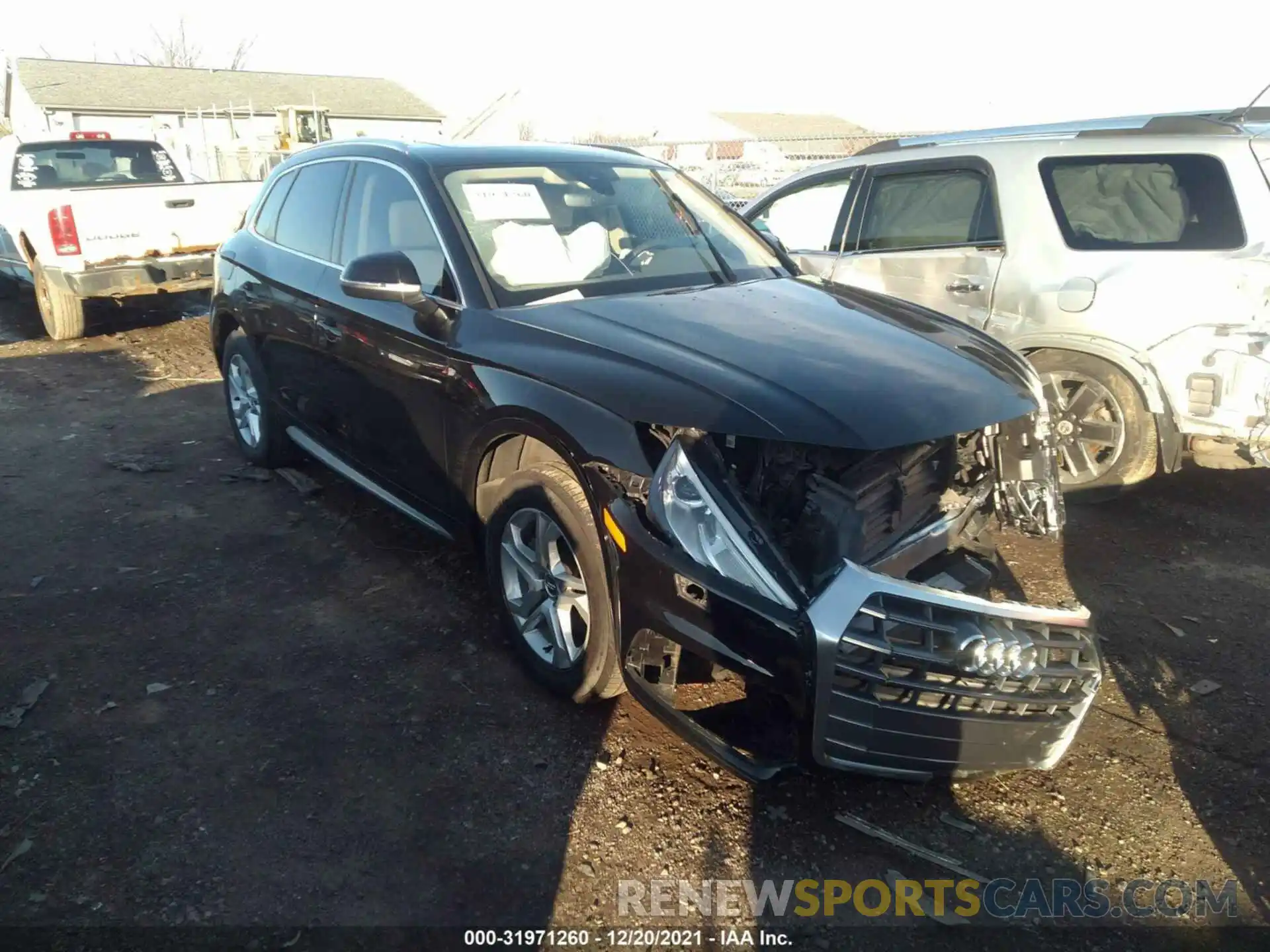 1 Photograph of a damaged car WA1ANAFY3K2066469 AUDI Q5 2019