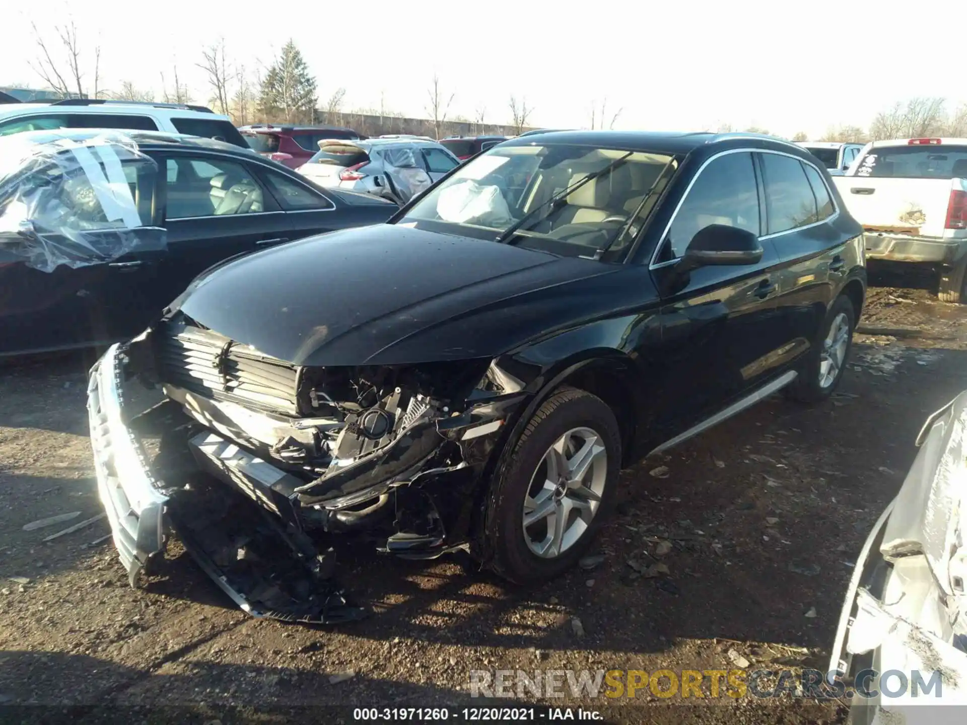 2 Photograph of a damaged car WA1ANAFY3K2066469 AUDI Q5 2019