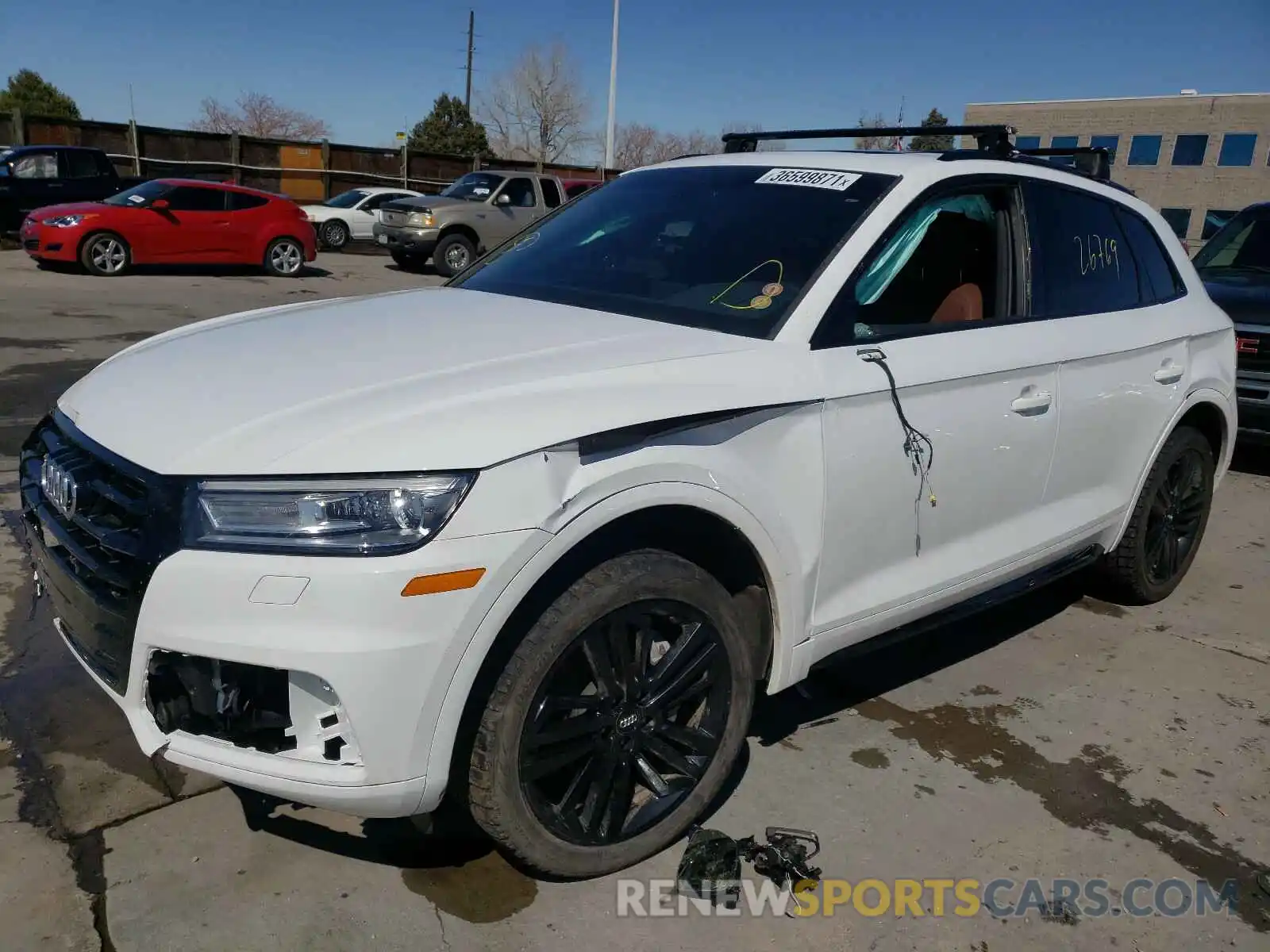 2 Photograph of a damaged car WA1ANAFY3K2077164 AUDI Q5 2019