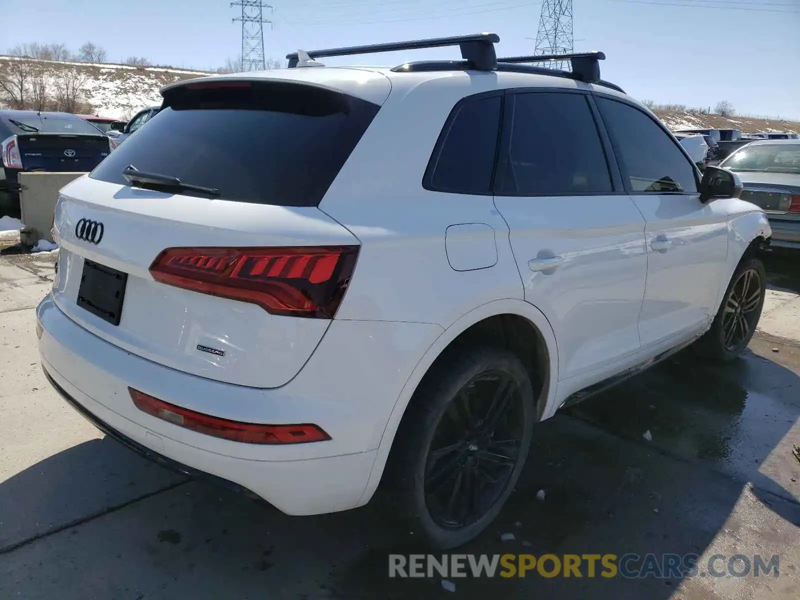 4 Photograph of a damaged car WA1ANAFY3K2077164 AUDI Q5 2019