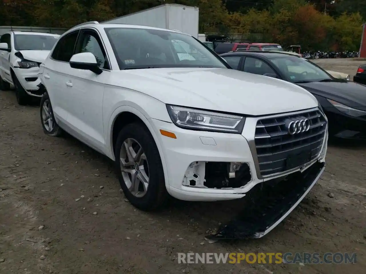 1 Photograph of a damaged car WA1ANAFY3K2082414 AUDI Q5 2019