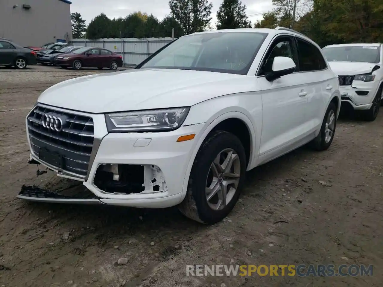 2 Photograph of a damaged car WA1ANAFY3K2082414 AUDI Q5 2019