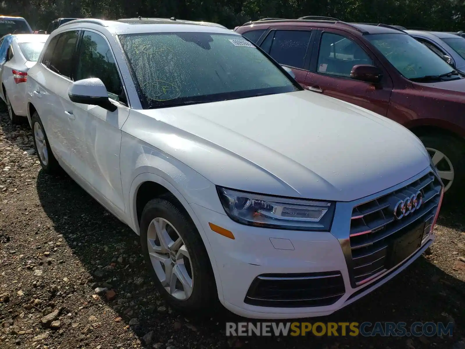 1 Photograph of a damaged car WA1ANAFY3K2097138 AUDI Q5 2019