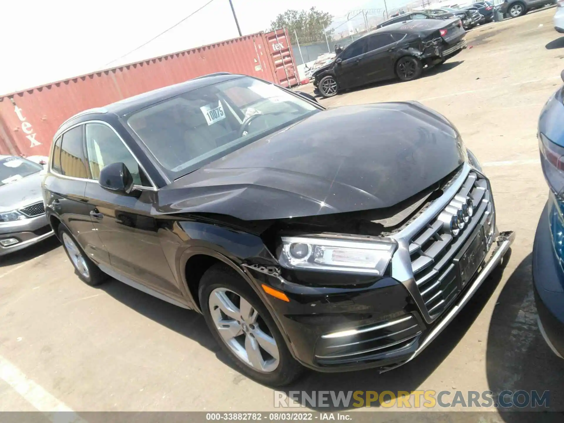 1 Photograph of a damaged car WA1ANAFY3K2099410 AUDI Q5 2019