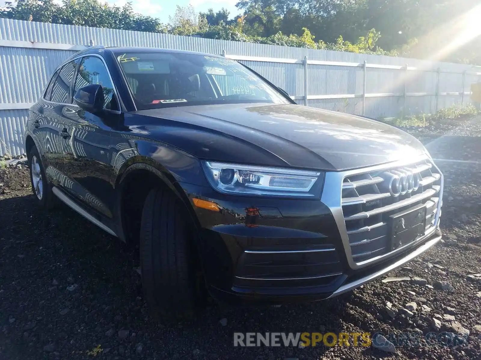 1 Photograph of a damaged car WA1ANAFY3K2101057 AUDI Q5 2019