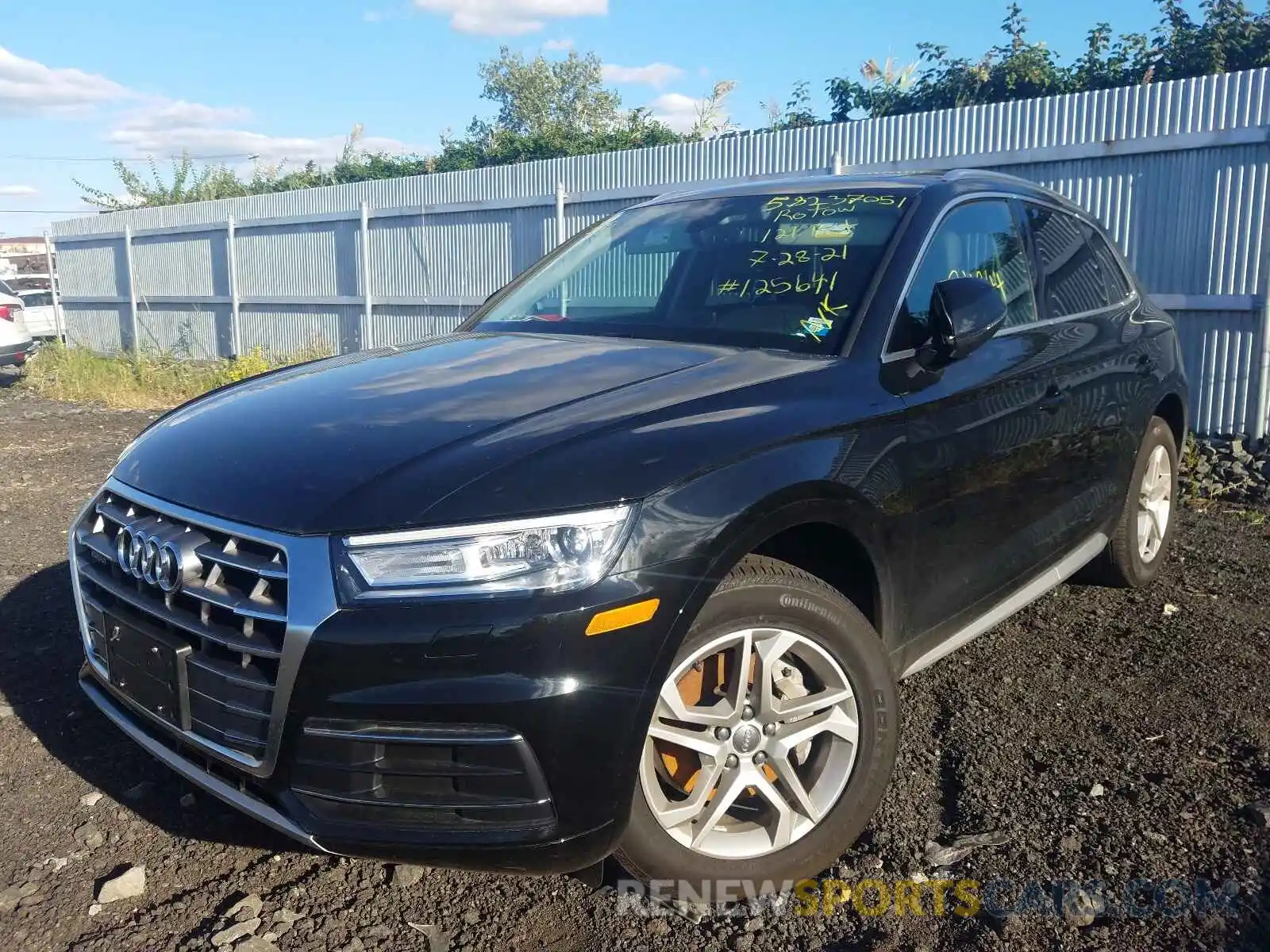 2 Photograph of a damaged car WA1ANAFY3K2101057 AUDI Q5 2019