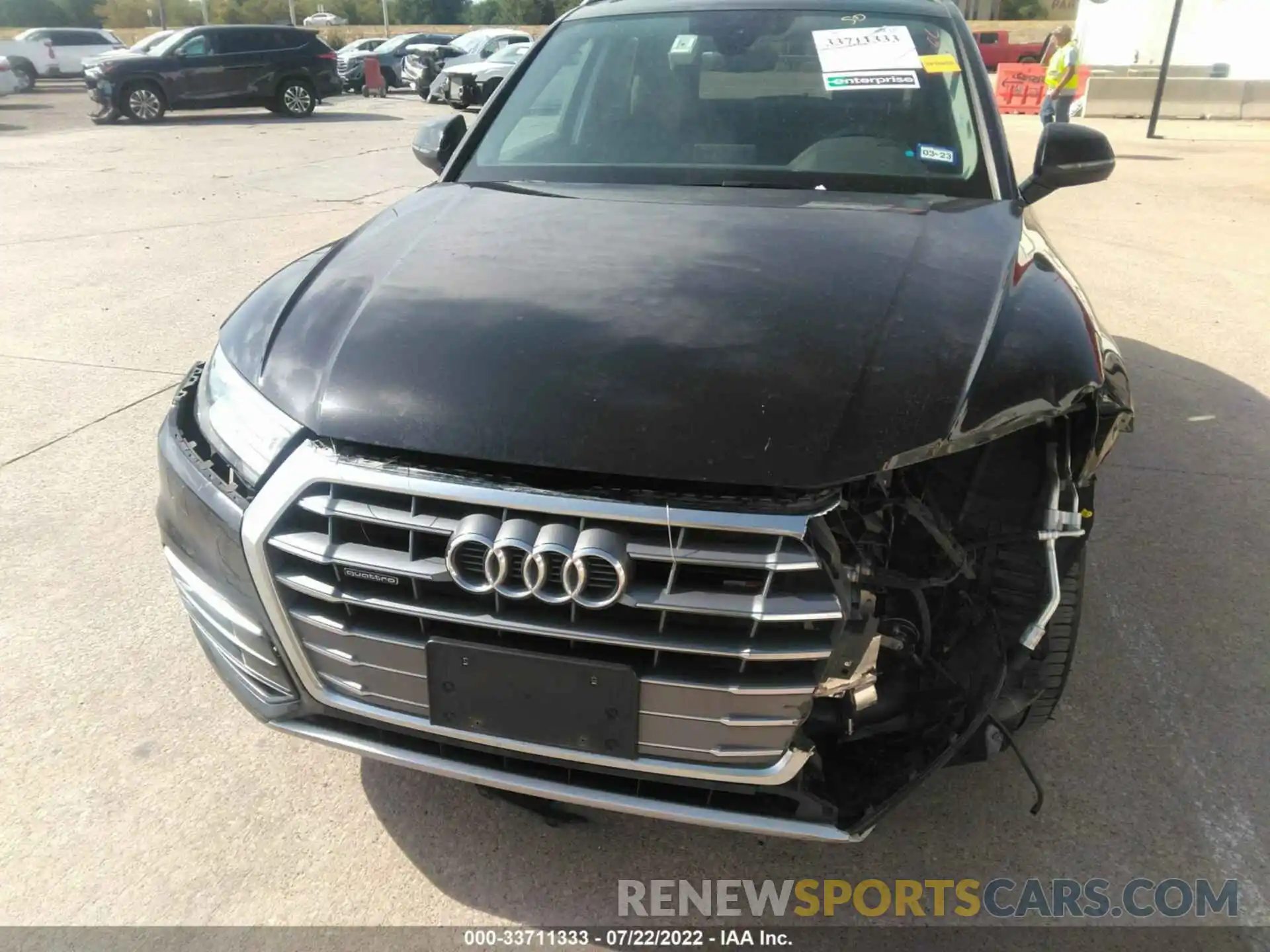 6 Photograph of a damaged car WA1ANAFY3K2106419 AUDI Q5 2019