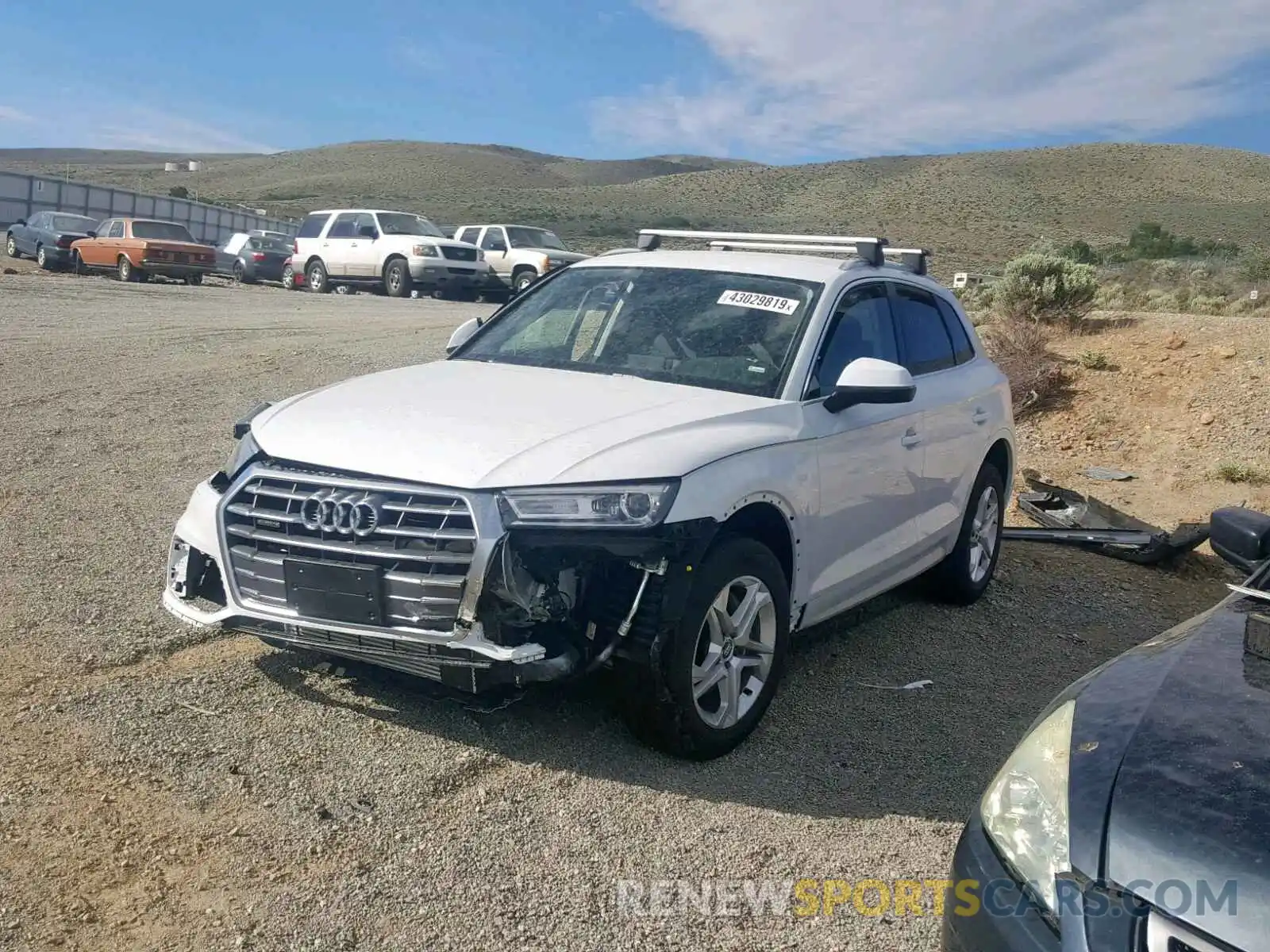 2 Photograph of a damaged car WA1ANAFY3K2113256 AUDI Q5 2019