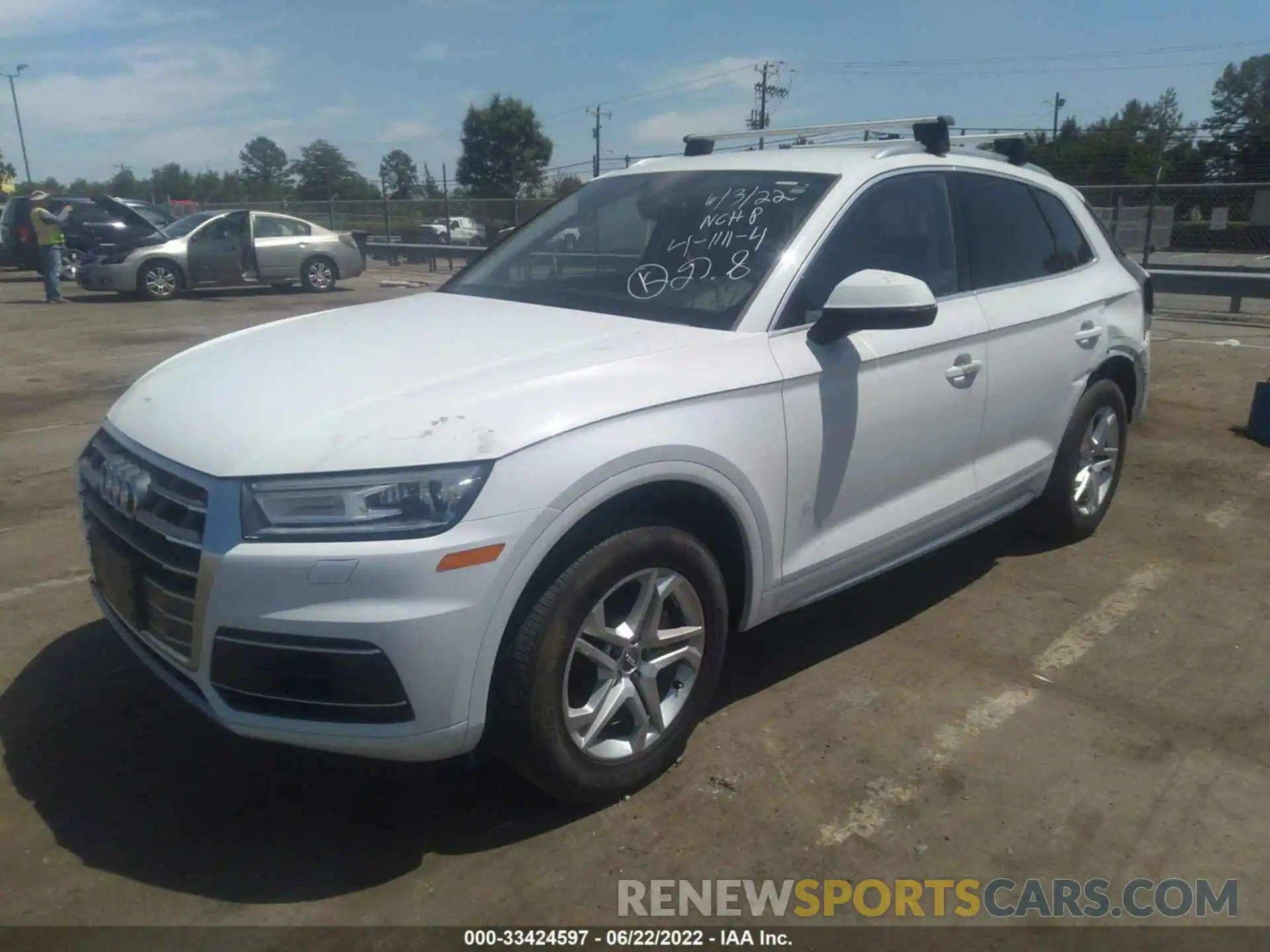 2 Photograph of a damaged car WA1ANAFY3K2115492 AUDI Q5 2019