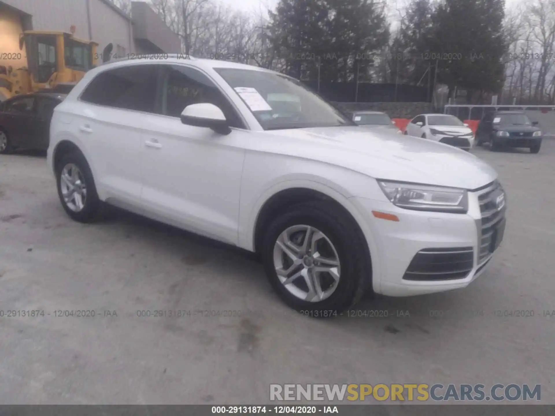 1 Photograph of a damaged car WA1ANAFY3K2123270 AUDI Q5 2019