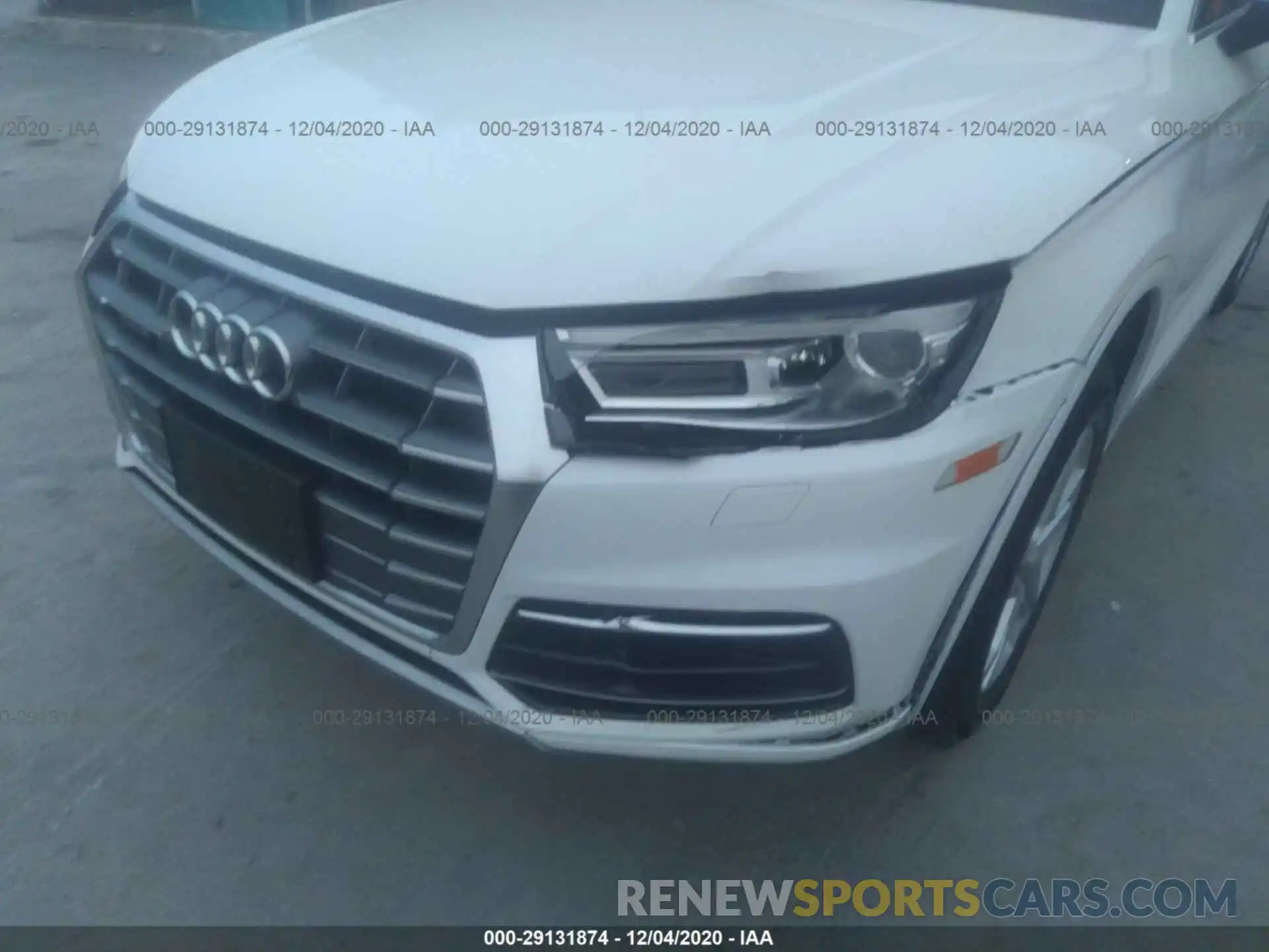 6 Фотография поврежденного автомобиля WA1ANAFY3K2123270 AUDI Q5 2019