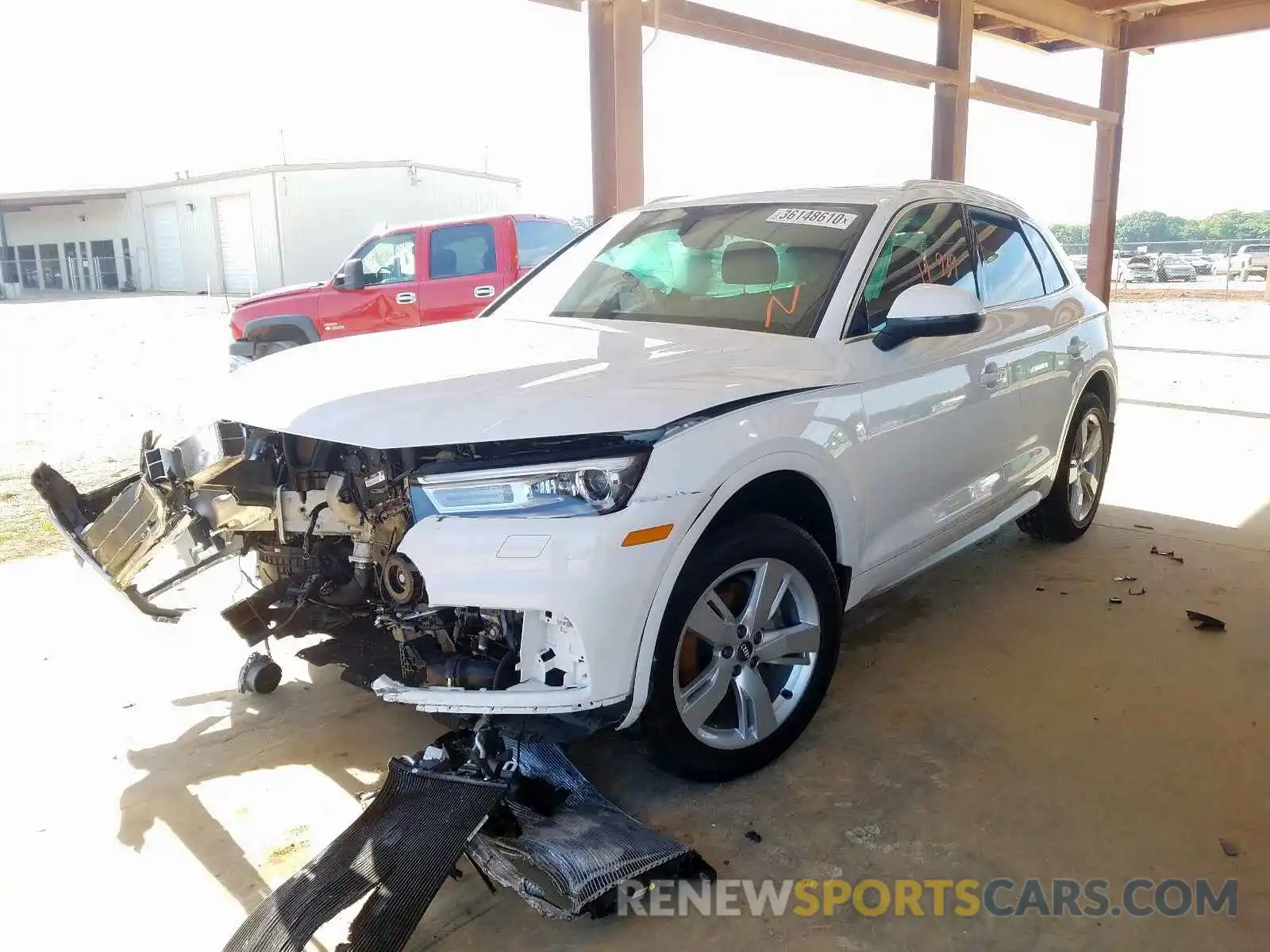 2 Photograph of a damaged car WA1ANAFY4K2037868 AUDI Q5 2019