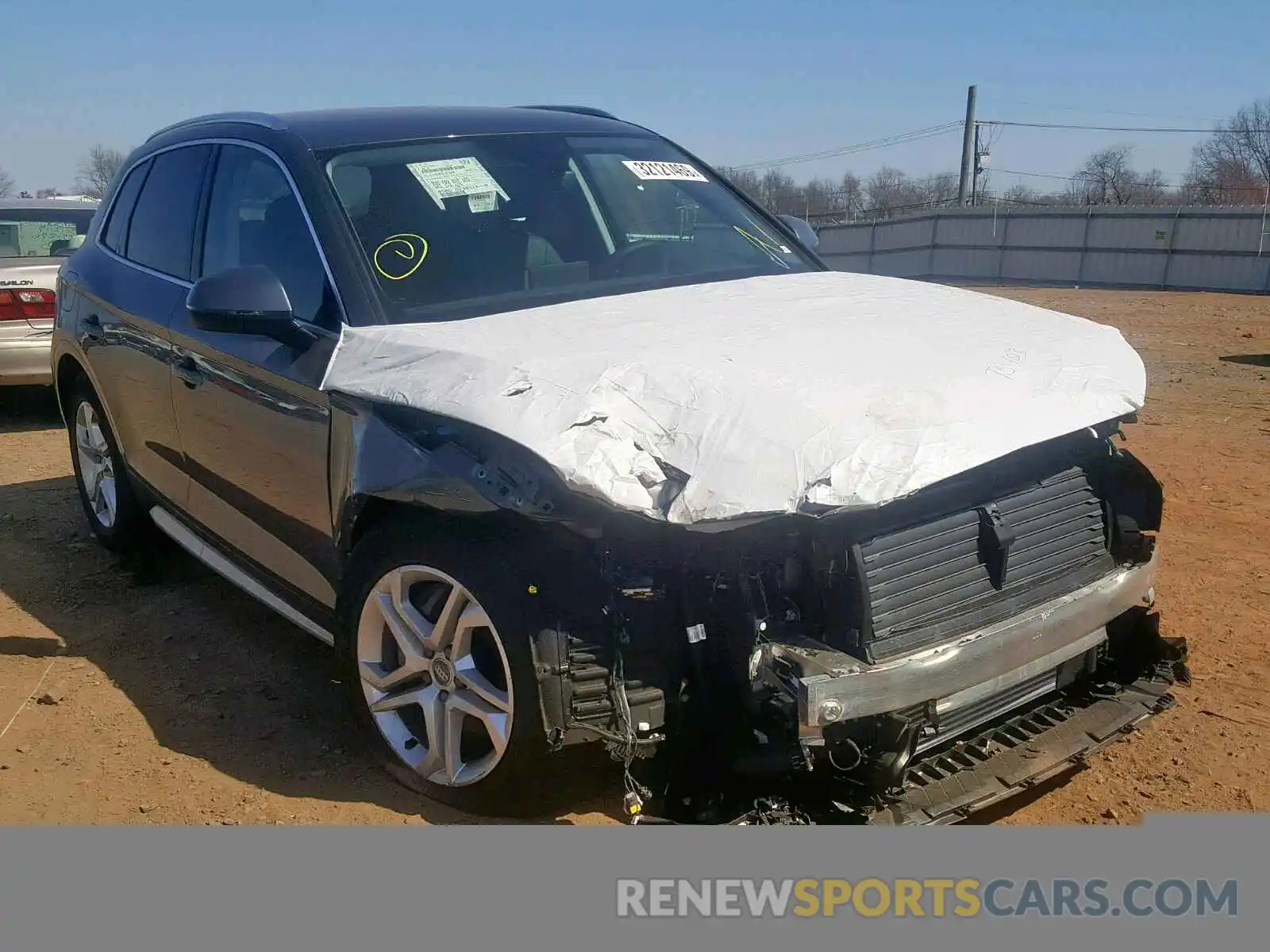 1 Photograph of a damaged car WA1ANAFY4K2042438 AUDI Q5 2019