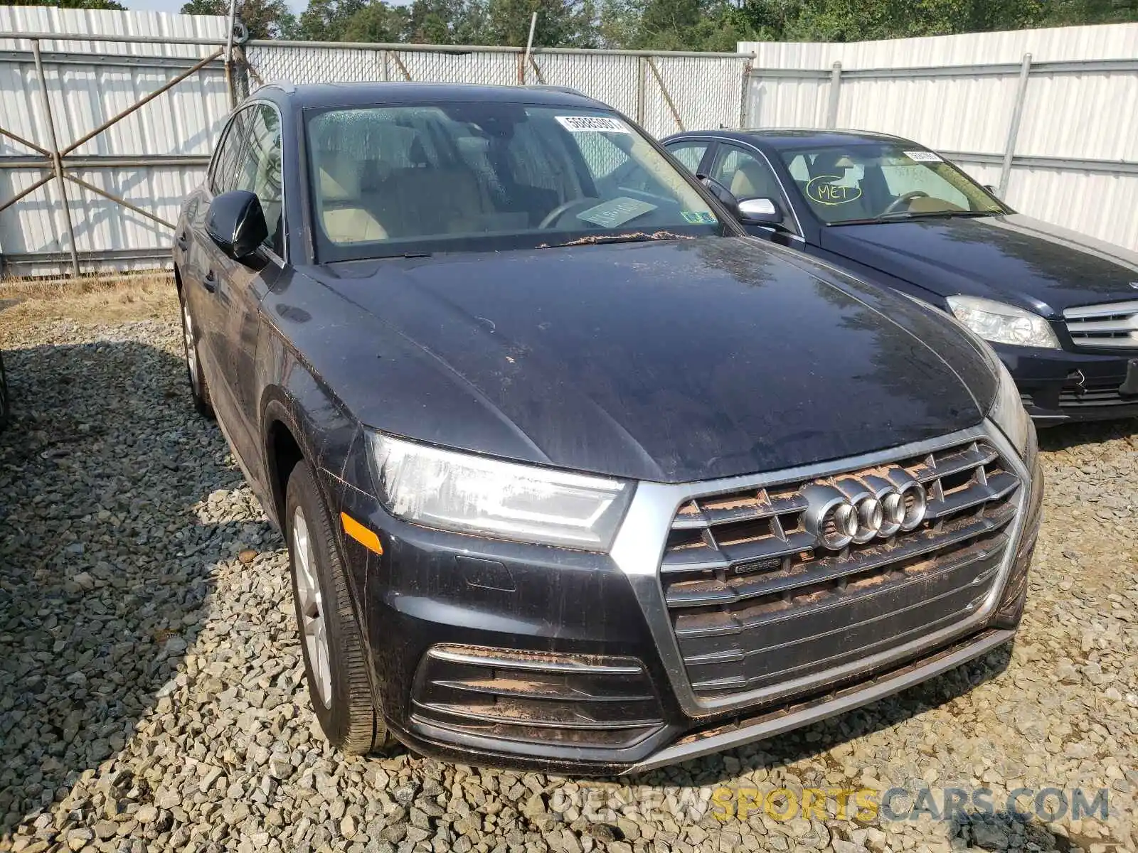 1 Photograph of a damaged car WA1ANAFY4K2046487 AUDI Q5 2019