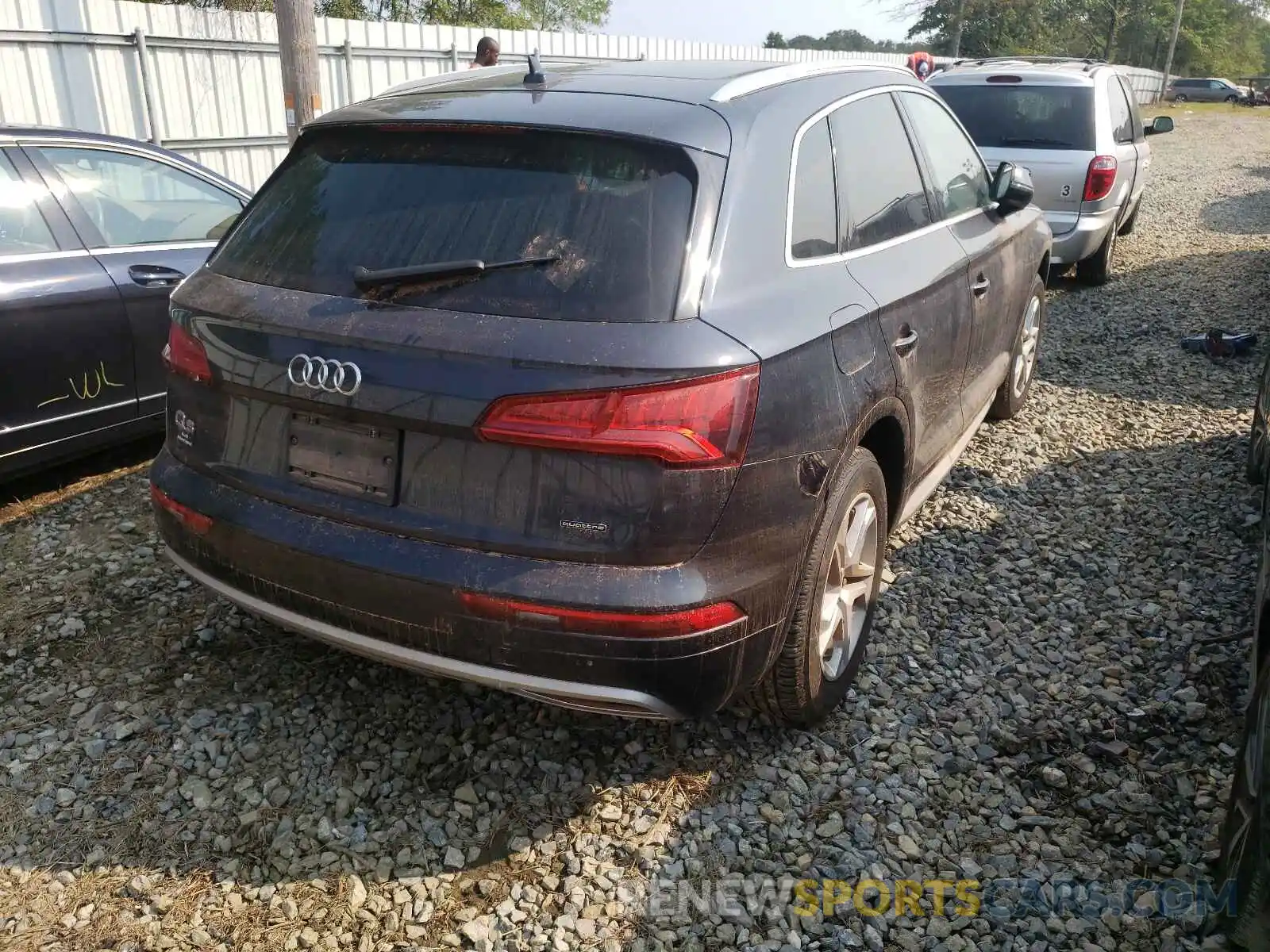 4 Фотография поврежденного автомобиля WA1ANAFY4K2046487 AUDI Q5 2019