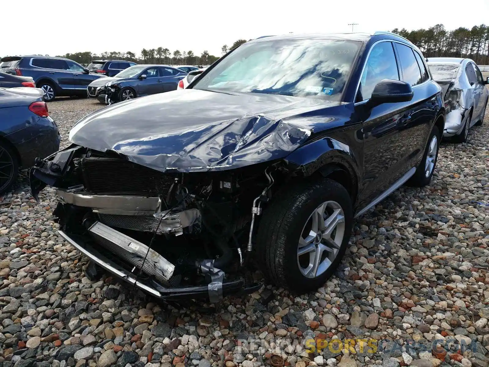 2 Photograph of a damaged car WA1ANAFY4K2046621 AUDI Q5 2019