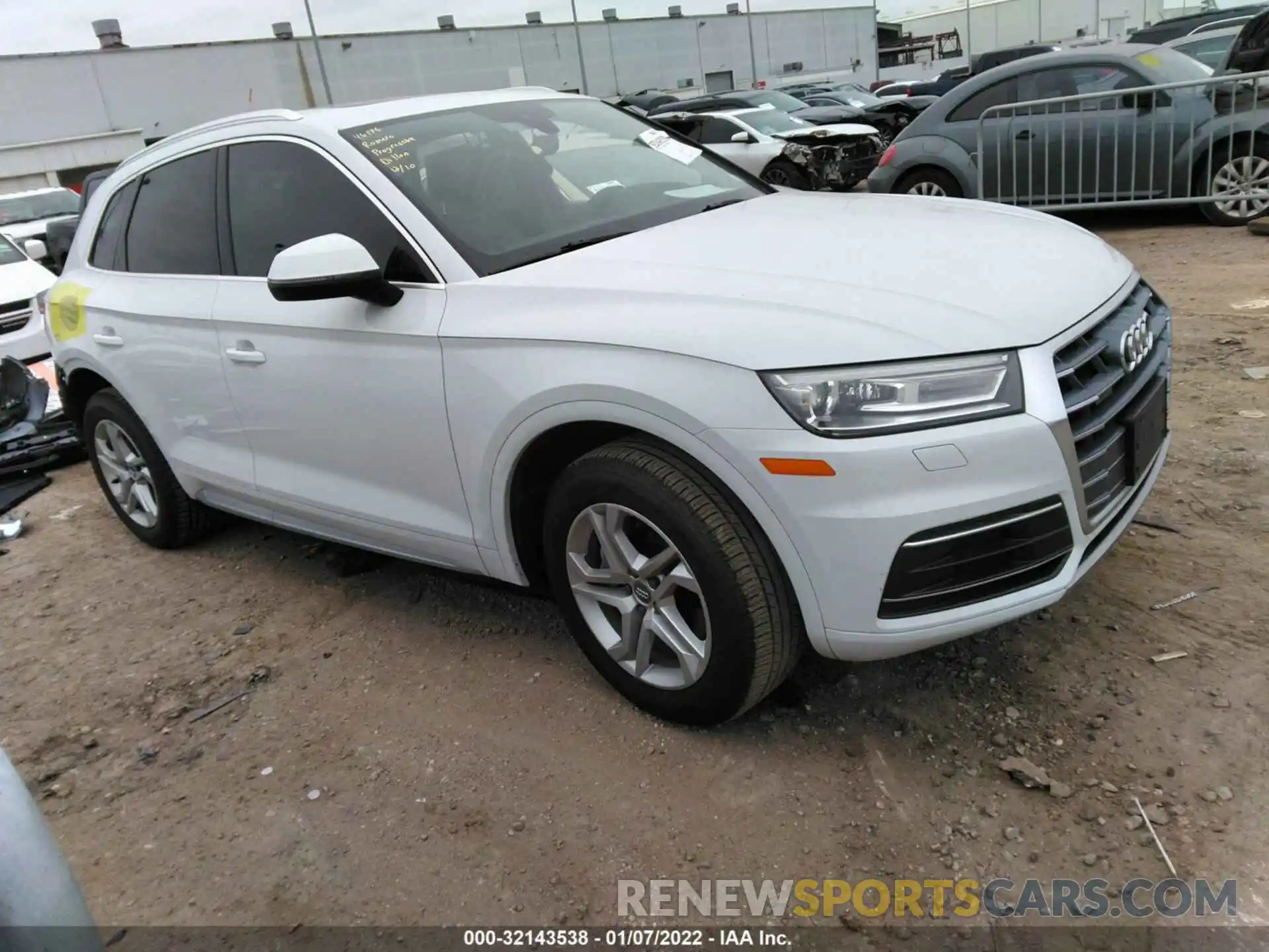 1 Photograph of a damaged car WA1ANAFY4K2059241 AUDI Q5 2019