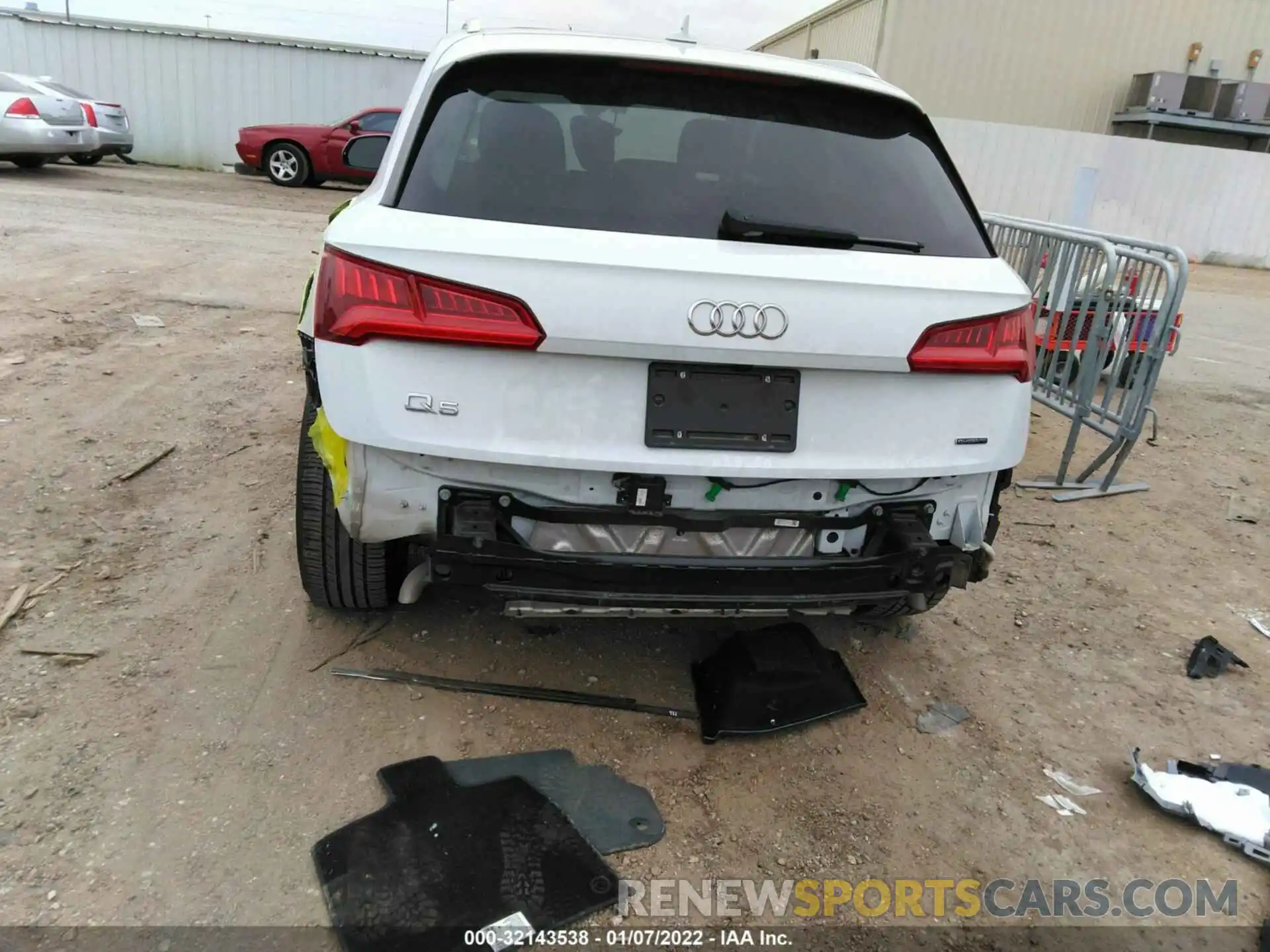 6 Фотография поврежденного автомобиля WA1ANAFY4K2059241 AUDI Q5 2019