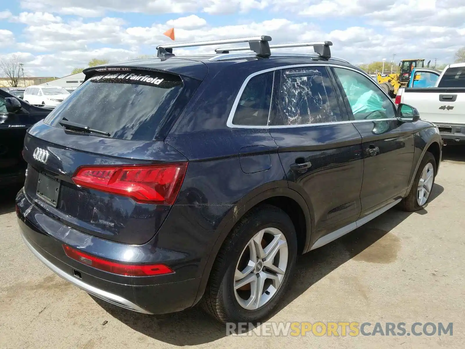 4 Фотография поврежденного автомобиля WA1ANAFY4K2065704 AUDI Q5 2019