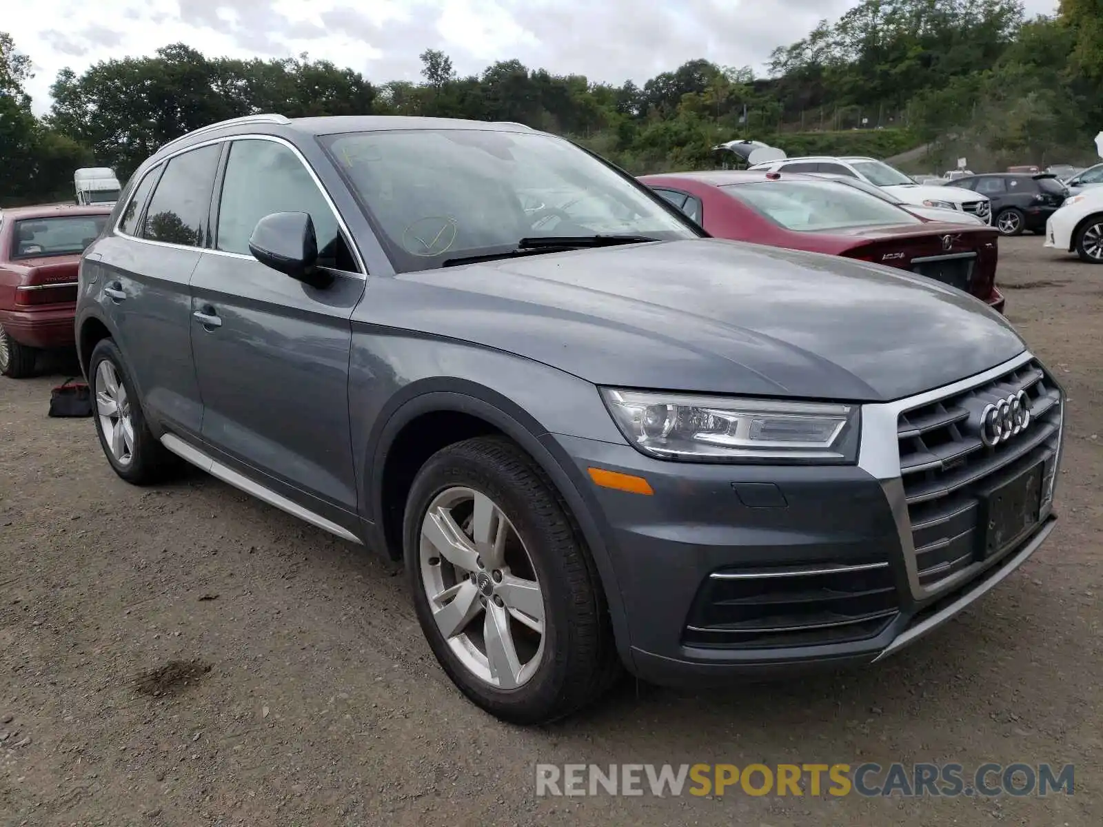 1 Photograph of a damaged car WA1ANAFY4K2087959 AUDI Q5 2019