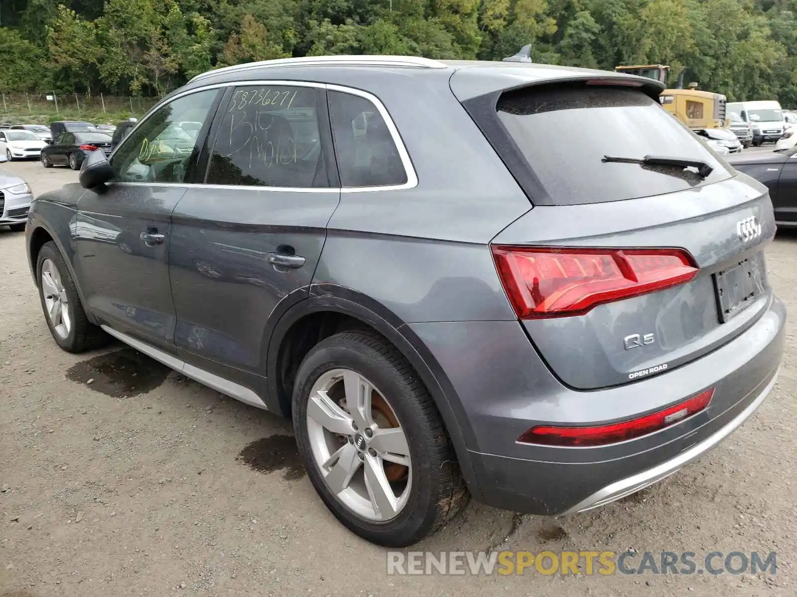 3 Фотография поврежденного автомобиля WA1ANAFY4K2087959 AUDI Q5 2019