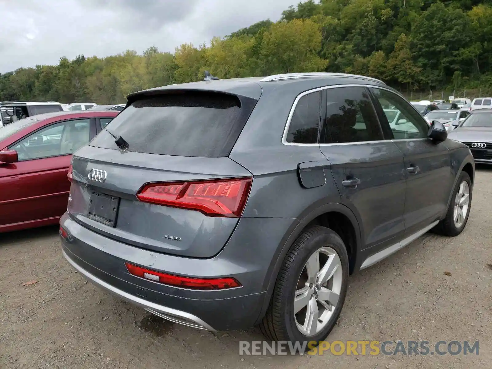 4 Фотография поврежденного автомобиля WA1ANAFY4K2087959 AUDI Q5 2019