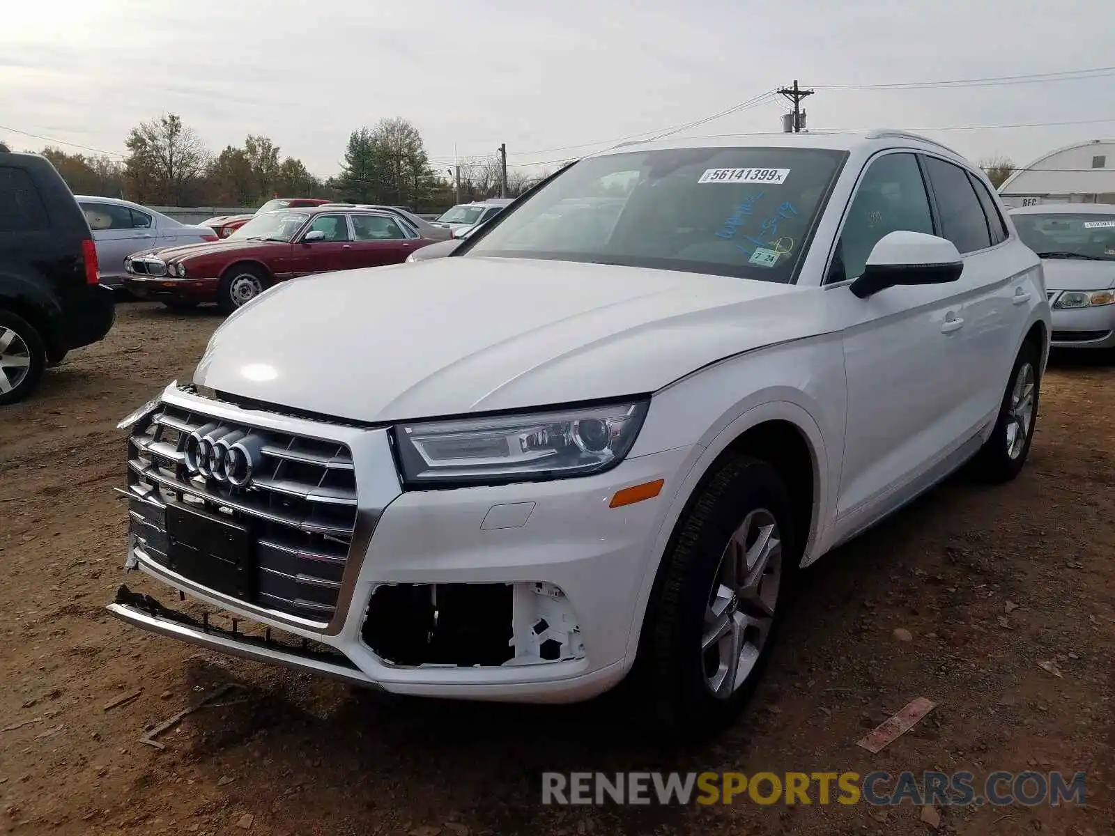 2 Photograph of a damaged car WA1ANAFY4K2100984 AUDI Q5 2019