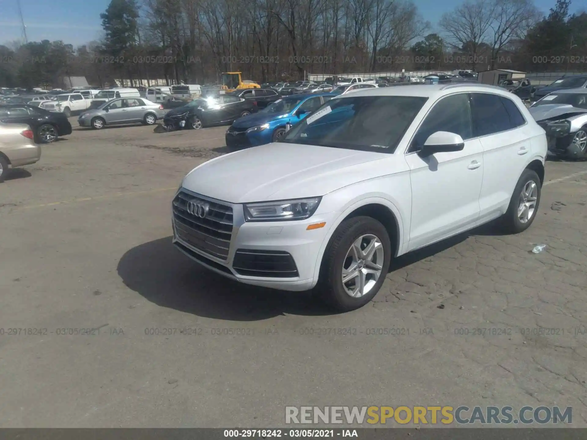 2 Photograph of a damaged car WA1ANAFY4K2112696 AUDI Q5 2019