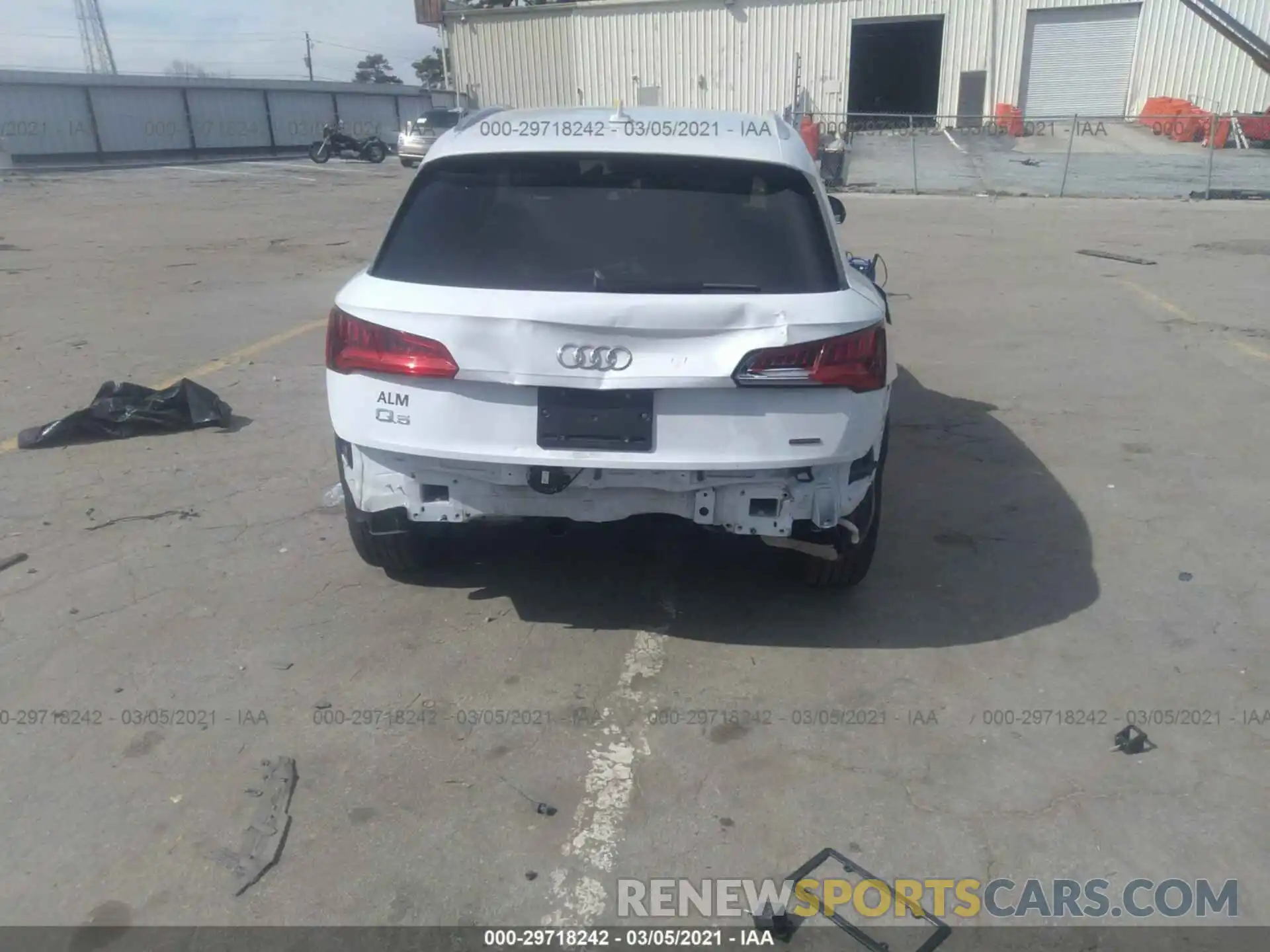 6 Фотография поврежденного автомобиля WA1ANAFY4K2112696 AUDI Q5 2019