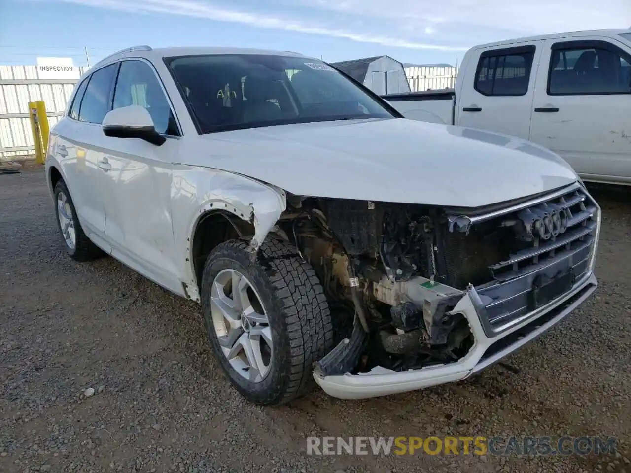 1 Photograph of a damaged car WA1ANAFY4K2113704 AUDI Q5 2019