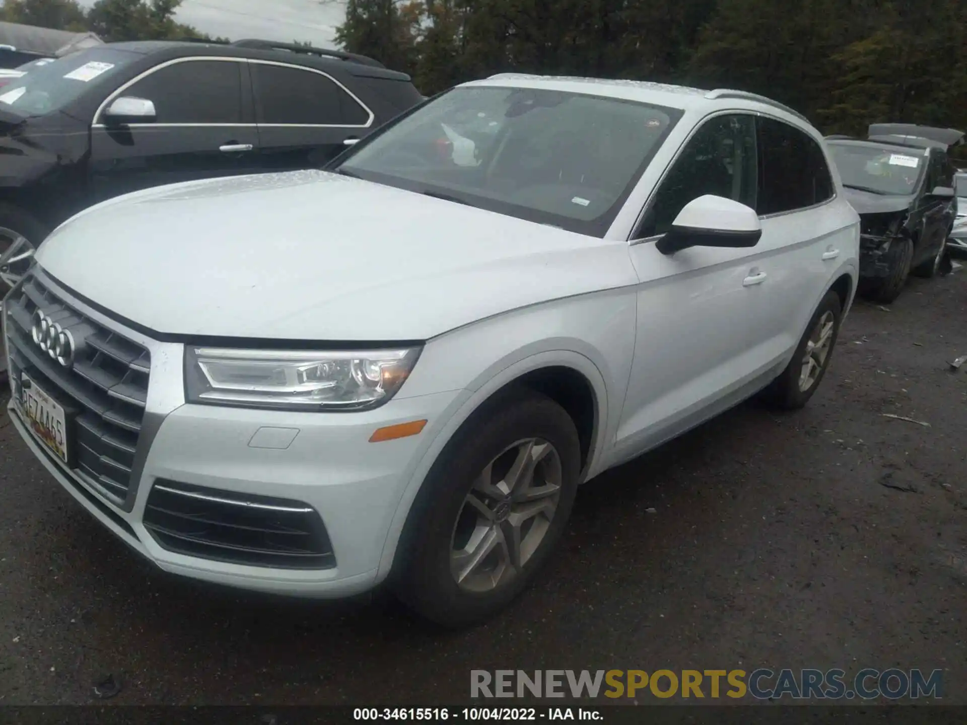 2 Photograph of a damaged car WA1ANAFY4K2117526 AUDI Q5 2019