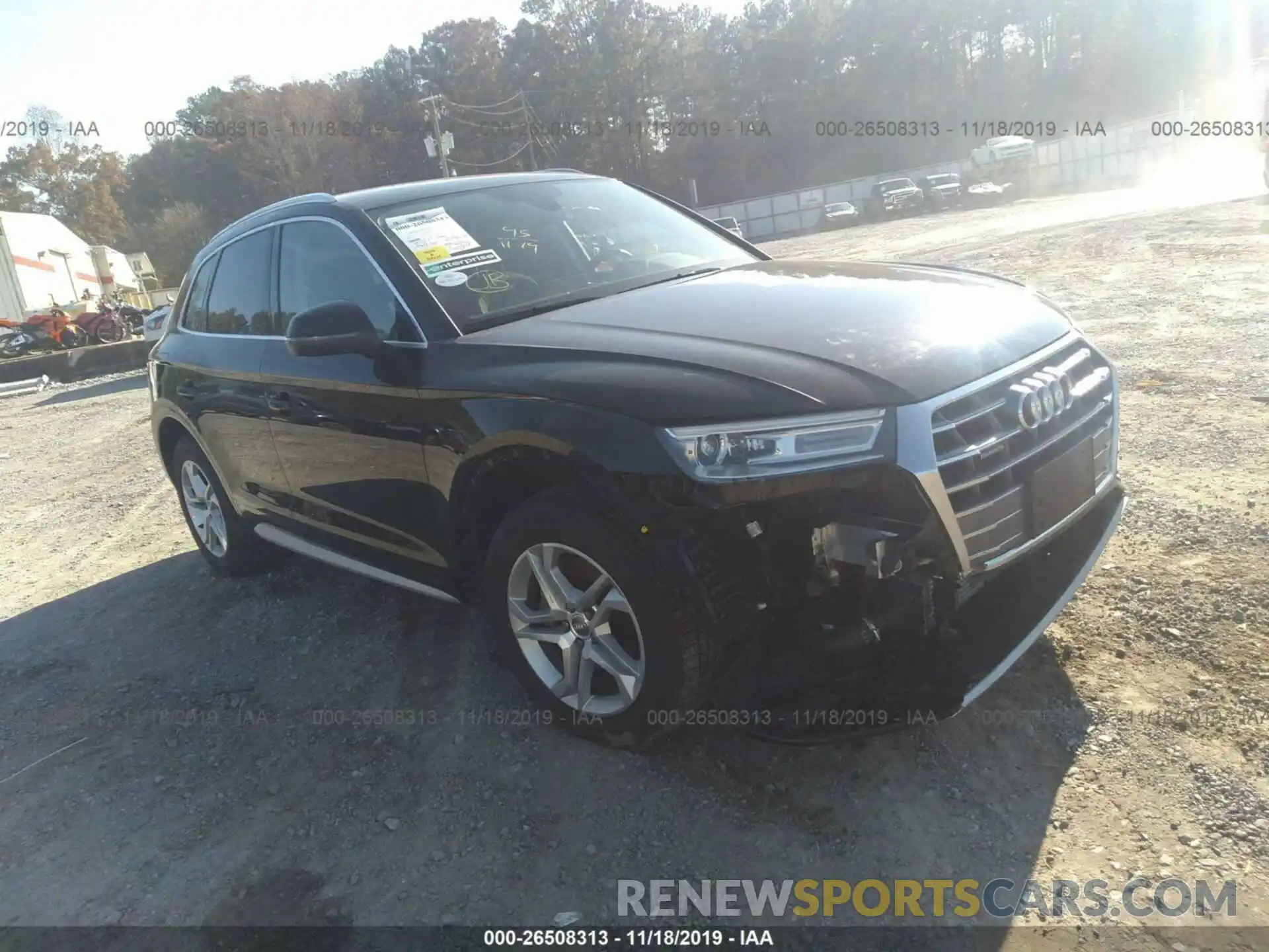 1 Photograph of a damaged car WA1ANAFY4K2119079 AUDI Q5 2019