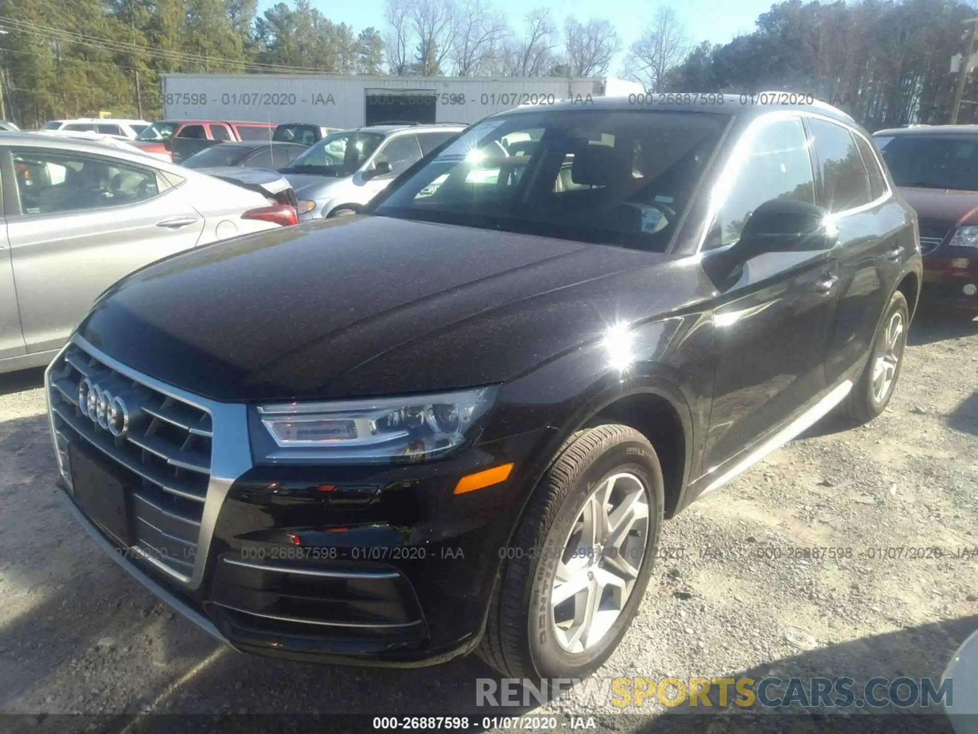 2 Photograph of a damaged car WA1ANAFY4K2120054 AUDI Q5 2019