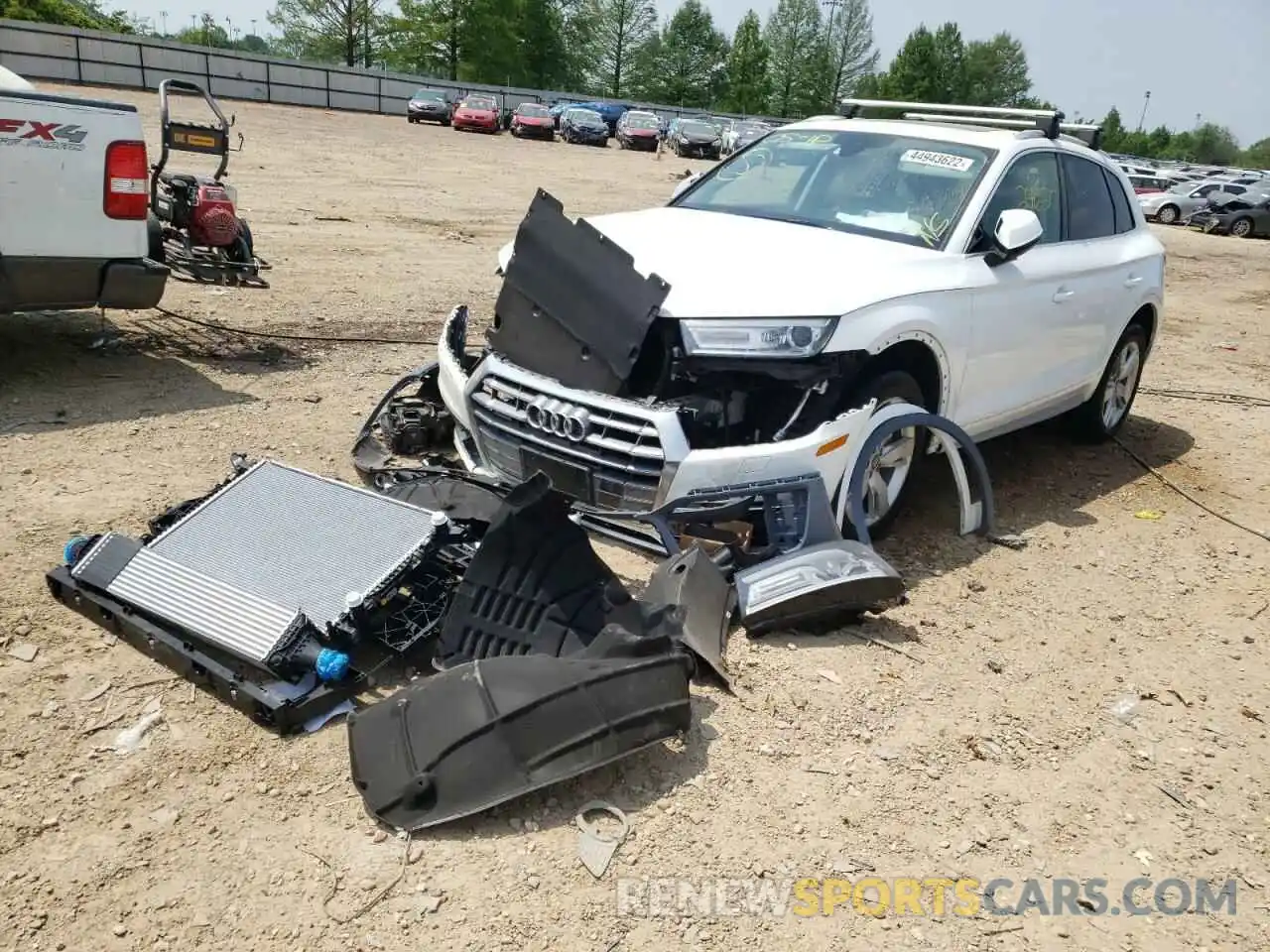 2 Photograph of a damaged car WA1ANAFY4K2131295 AUDI Q5 2019