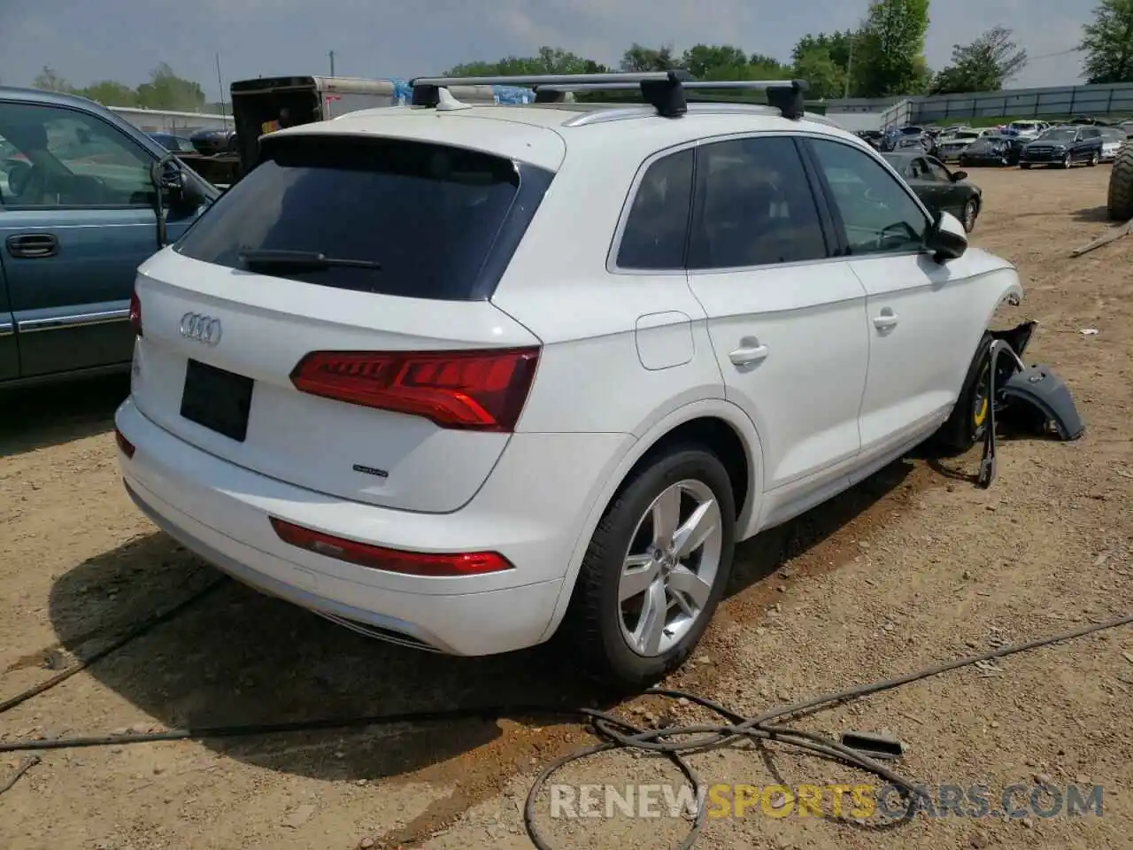 4 Фотография поврежденного автомобиля WA1ANAFY4K2131295 AUDI Q5 2019