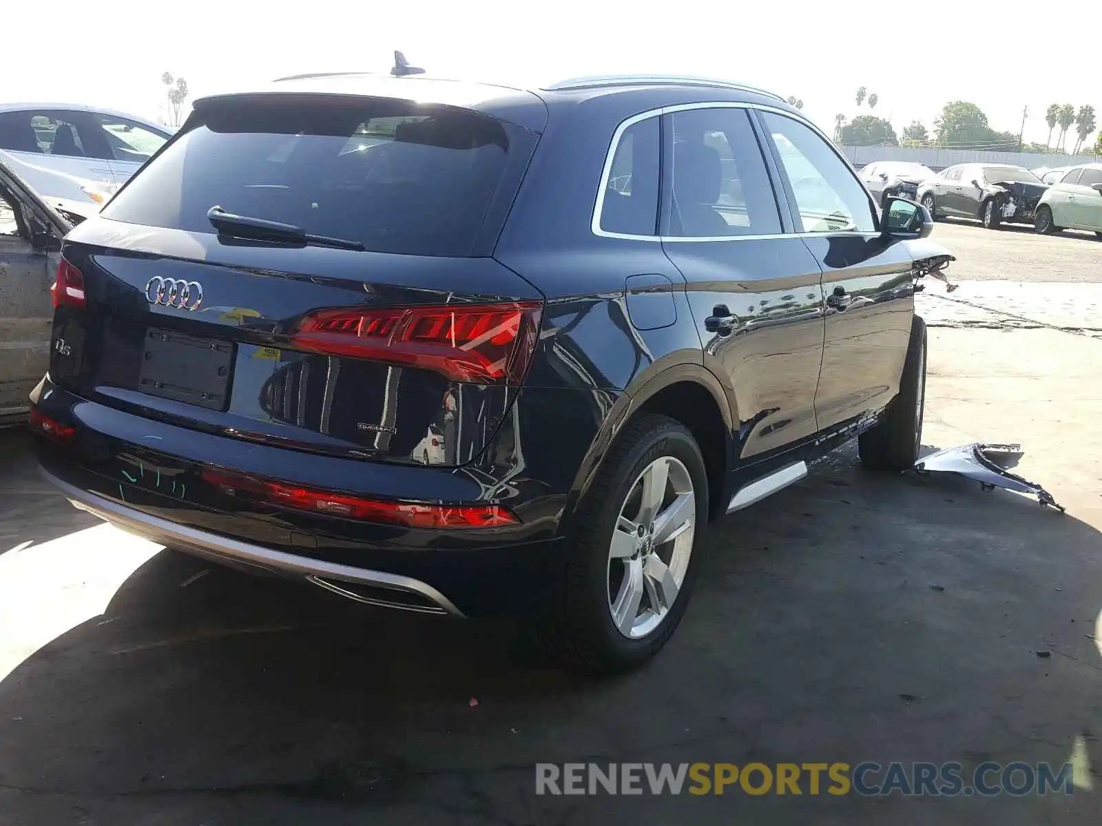 4 Фотография поврежденного автомобиля WA1ANAFY4K2142751 AUDI Q5 2019