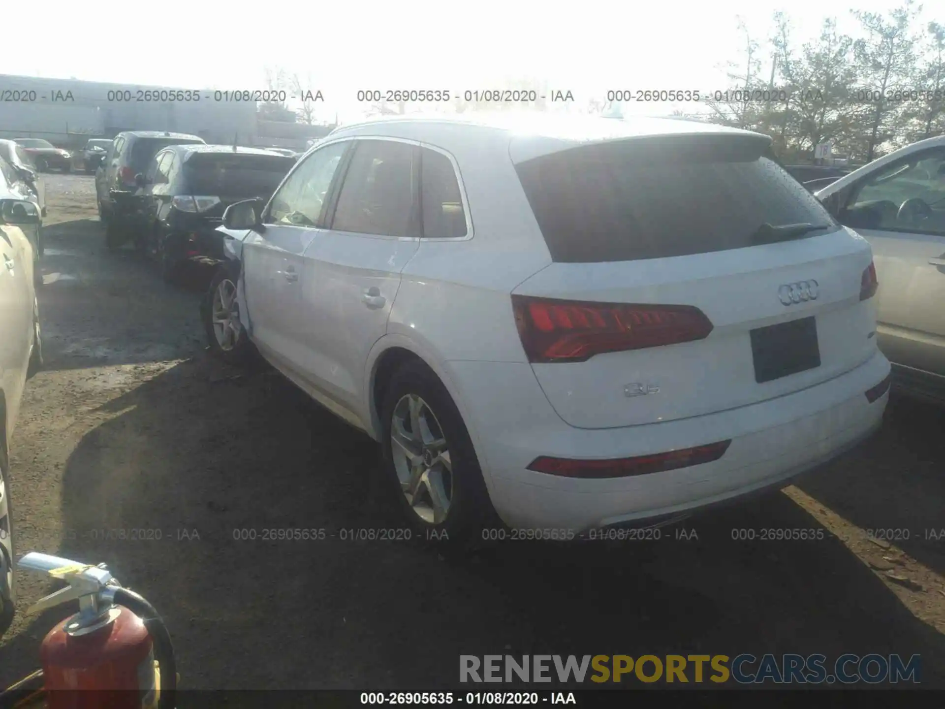 3 Фотография поврежденного автомобиля WA1ANAFY4K2142913 AUDI Q5 2019