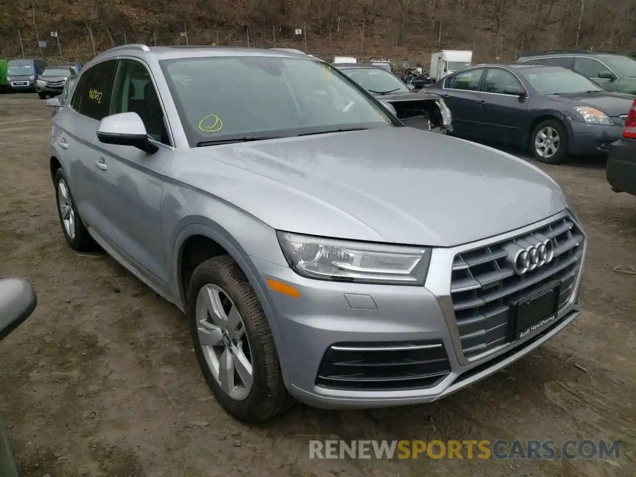 1 Photograph of a damaged car WA1ANAFY4K2142958 AUDI Q5 2019