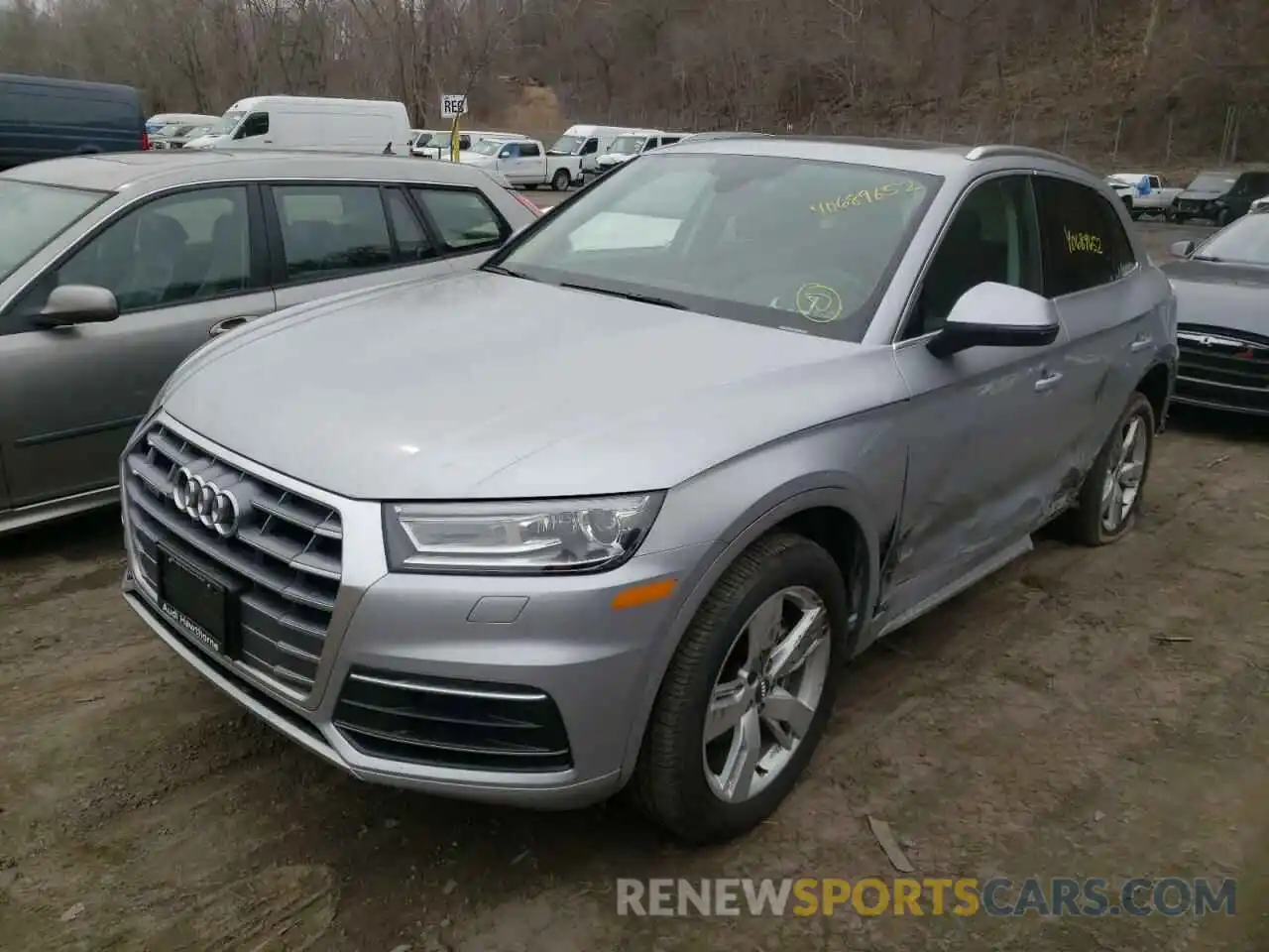 2 Photograph of a damaged car WA1ANAFY4K2142958 AUDI Q5 2019