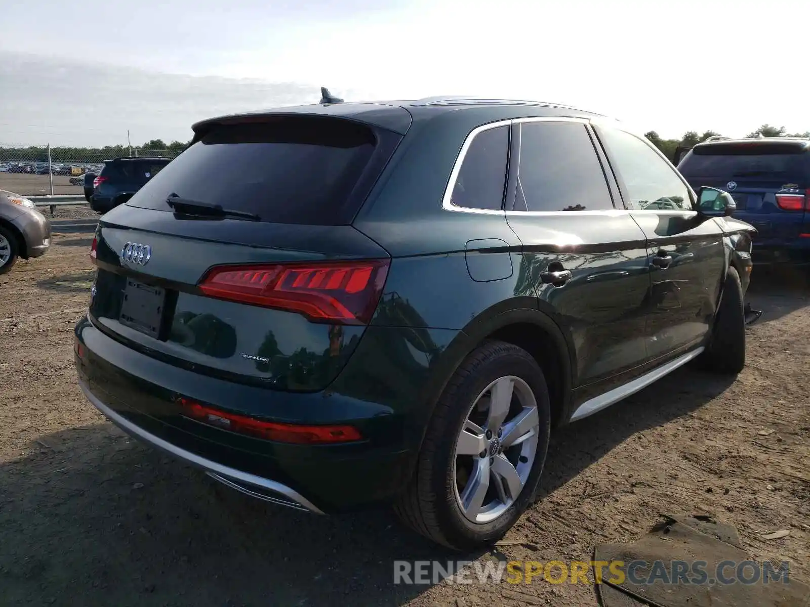 4 Фотография поврежденного автомобиля WA1ANAFY5K2021212 AUDI Q5 2019