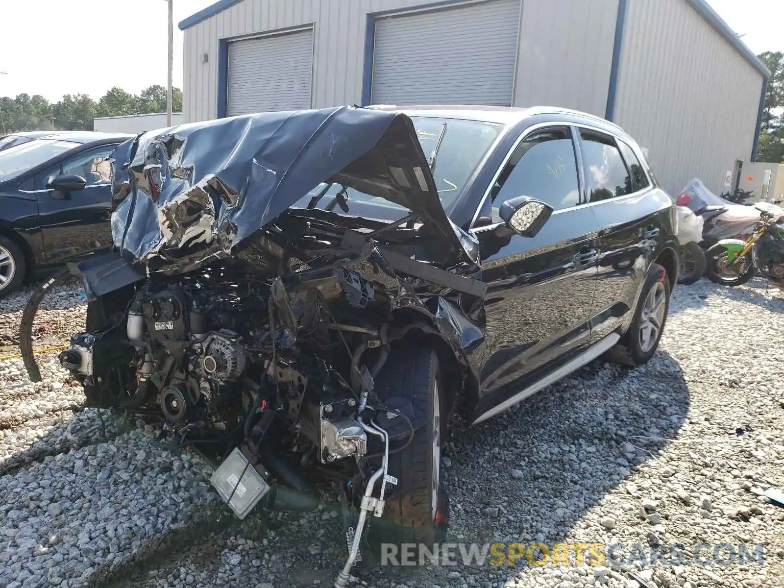 2 Photograph of a damaged car WA1ANAFY5K2021548 AUDI Q5 2019