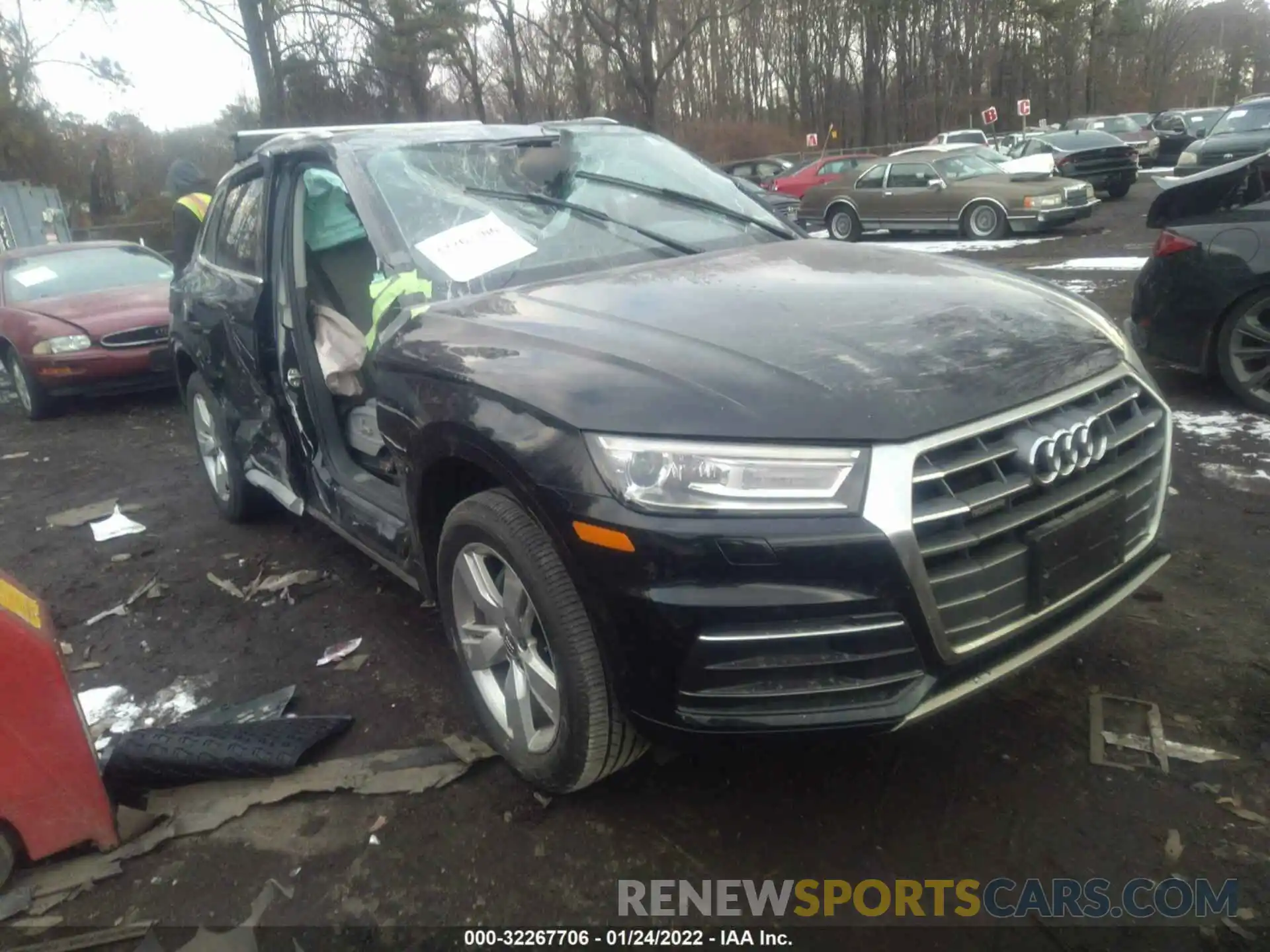 1 Photograph of a damaged car WA1ANAFY5K2022800 AUDI Q5 2019