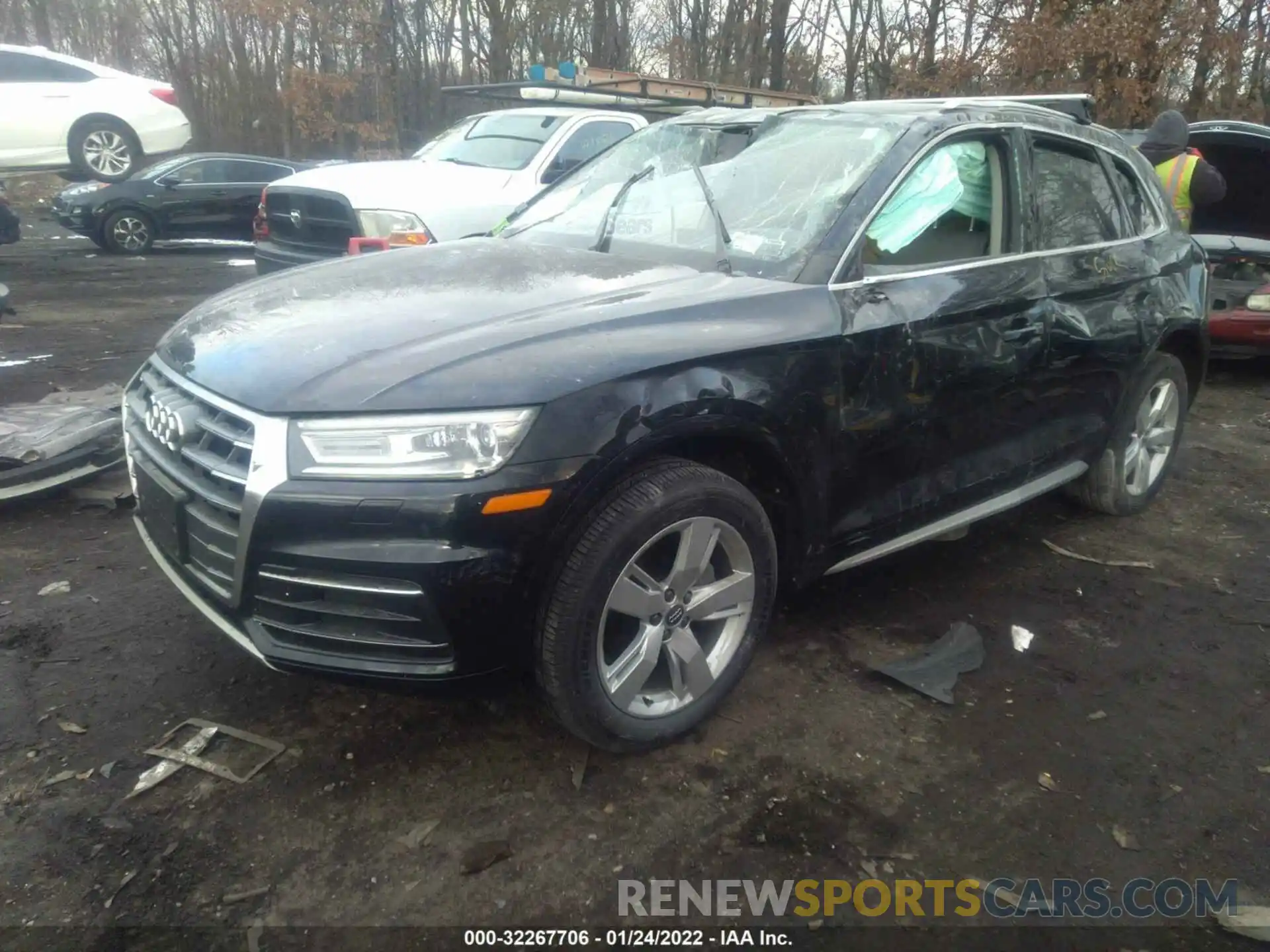 2 Photograph of a damaged car WA1ANAFY5K2022800 AUDI Q5 2019