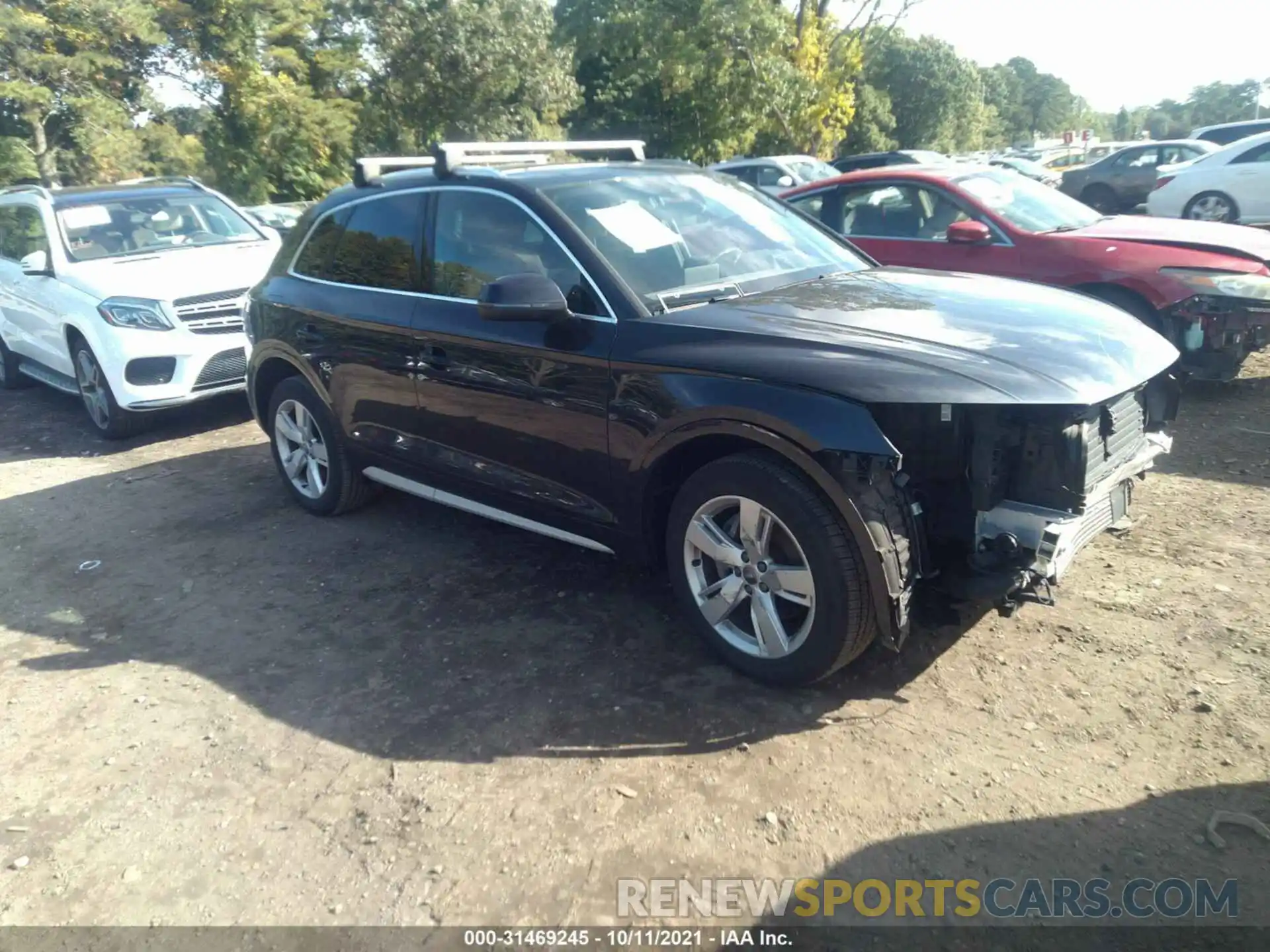 1 Photograph of a damaged car WA1ANAFY5K2023137 AUDI Q5 2019