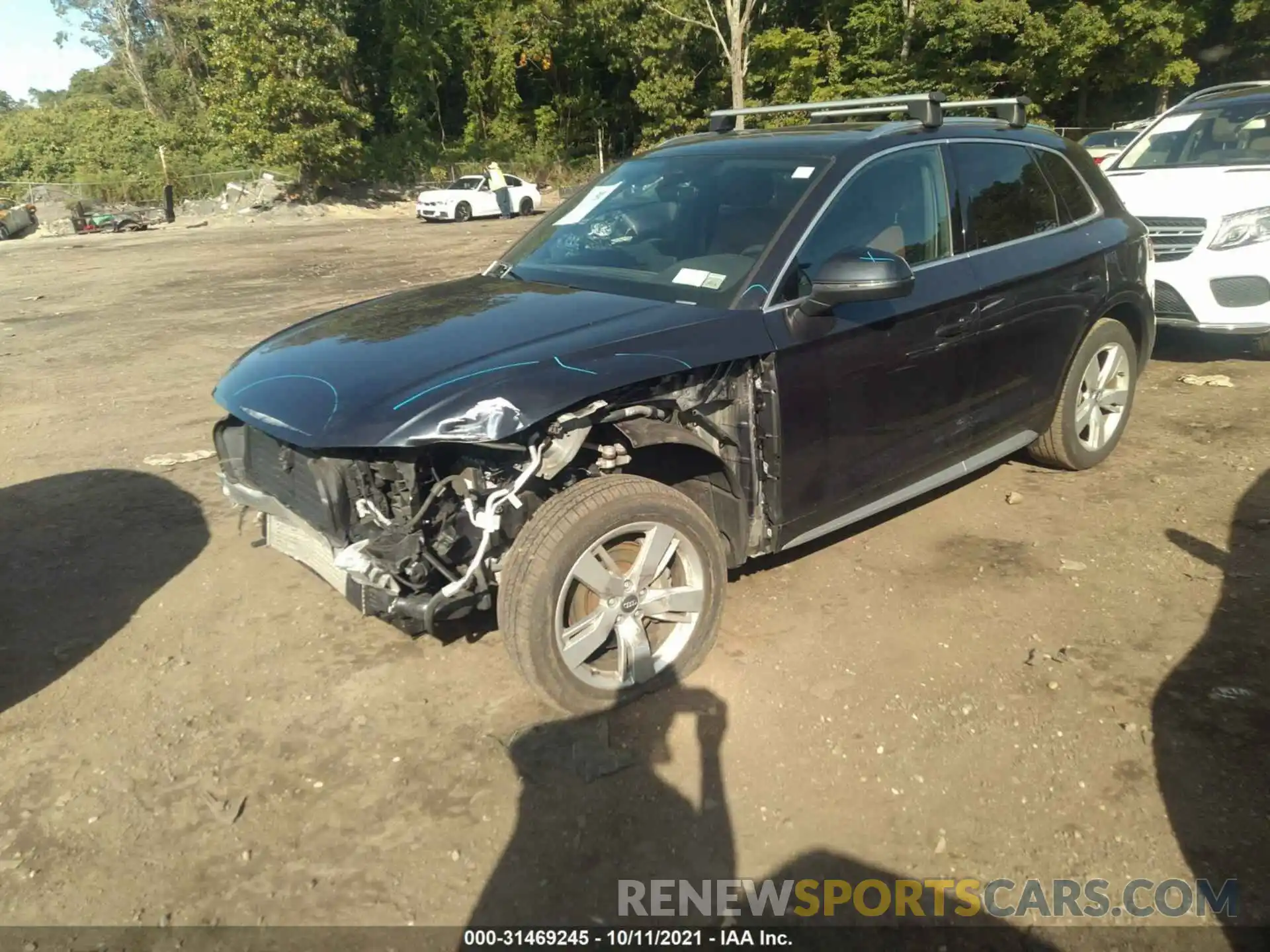 2 Photograph of a damaged car WA1ANAFY5K2023137 AUDI Q5 2019