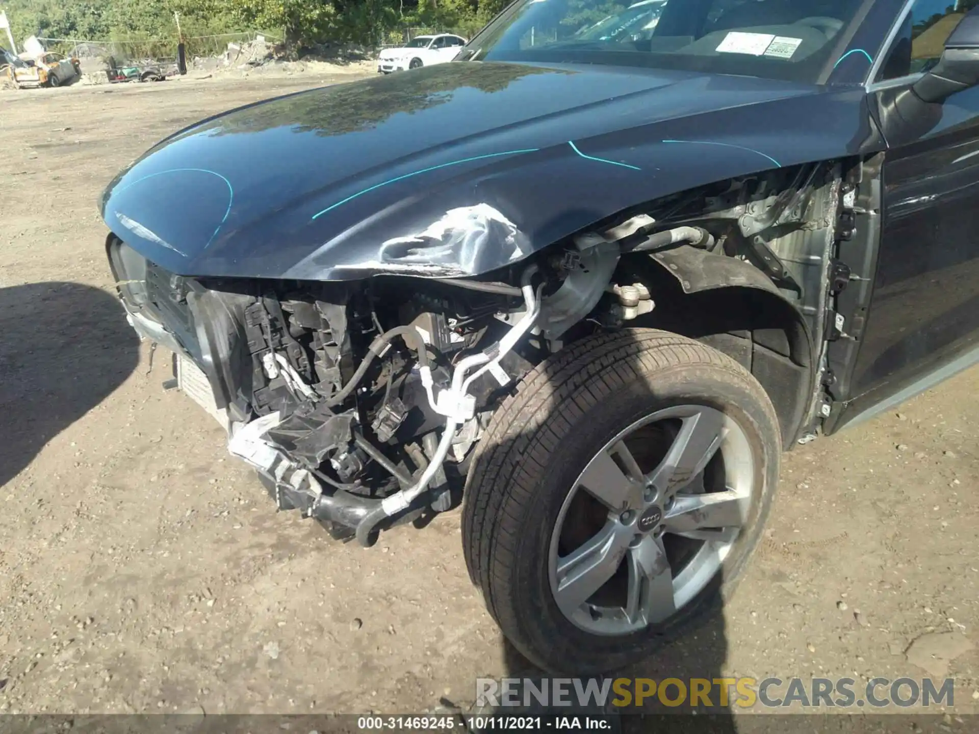 6 Photograph of a damaged car WA1ANAFY5K2023137 AUDI Q5 2019