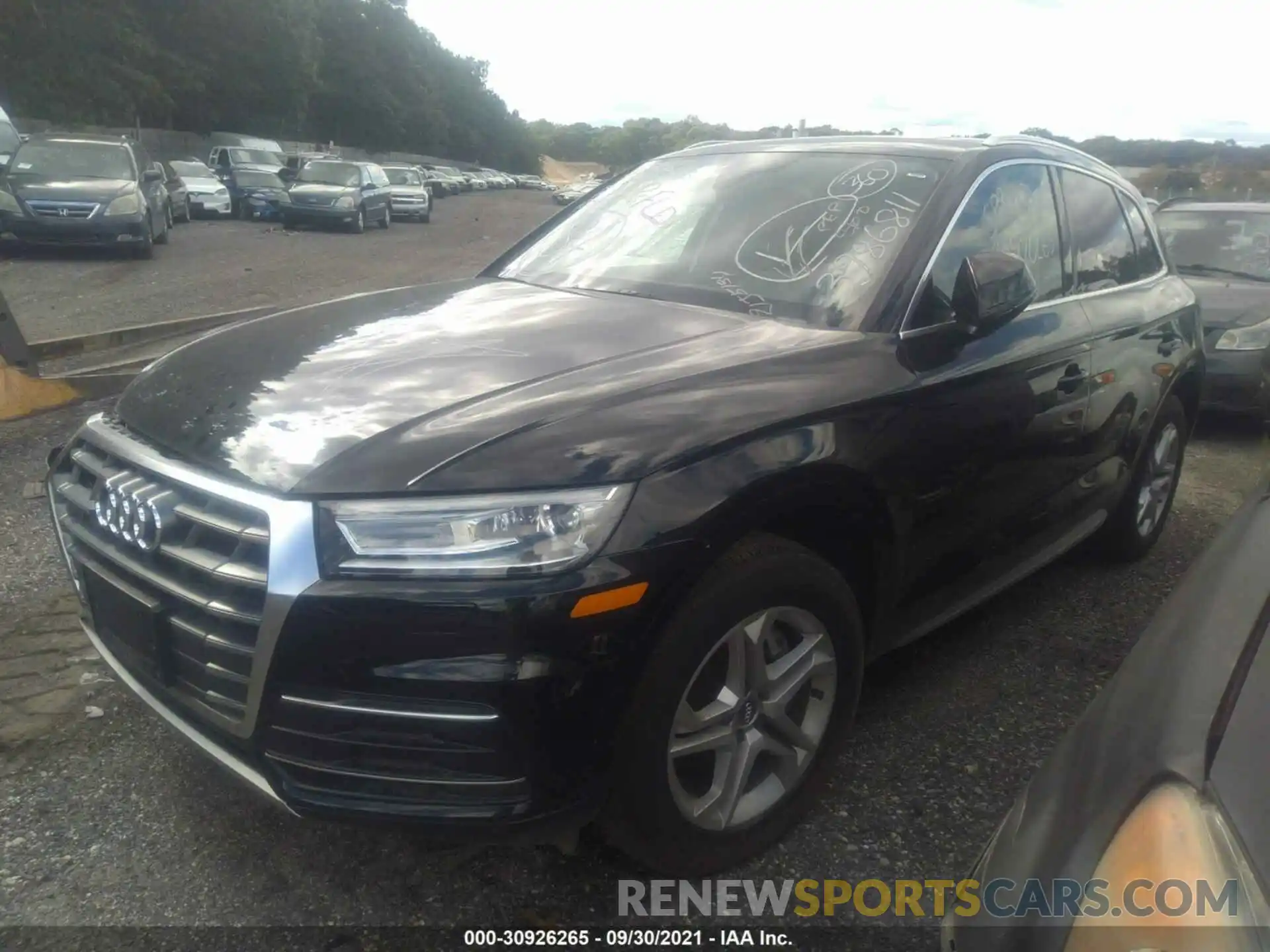 2 Photograph of a damaged car WA1ANAFY5K2073908 AUDI Q5 2019