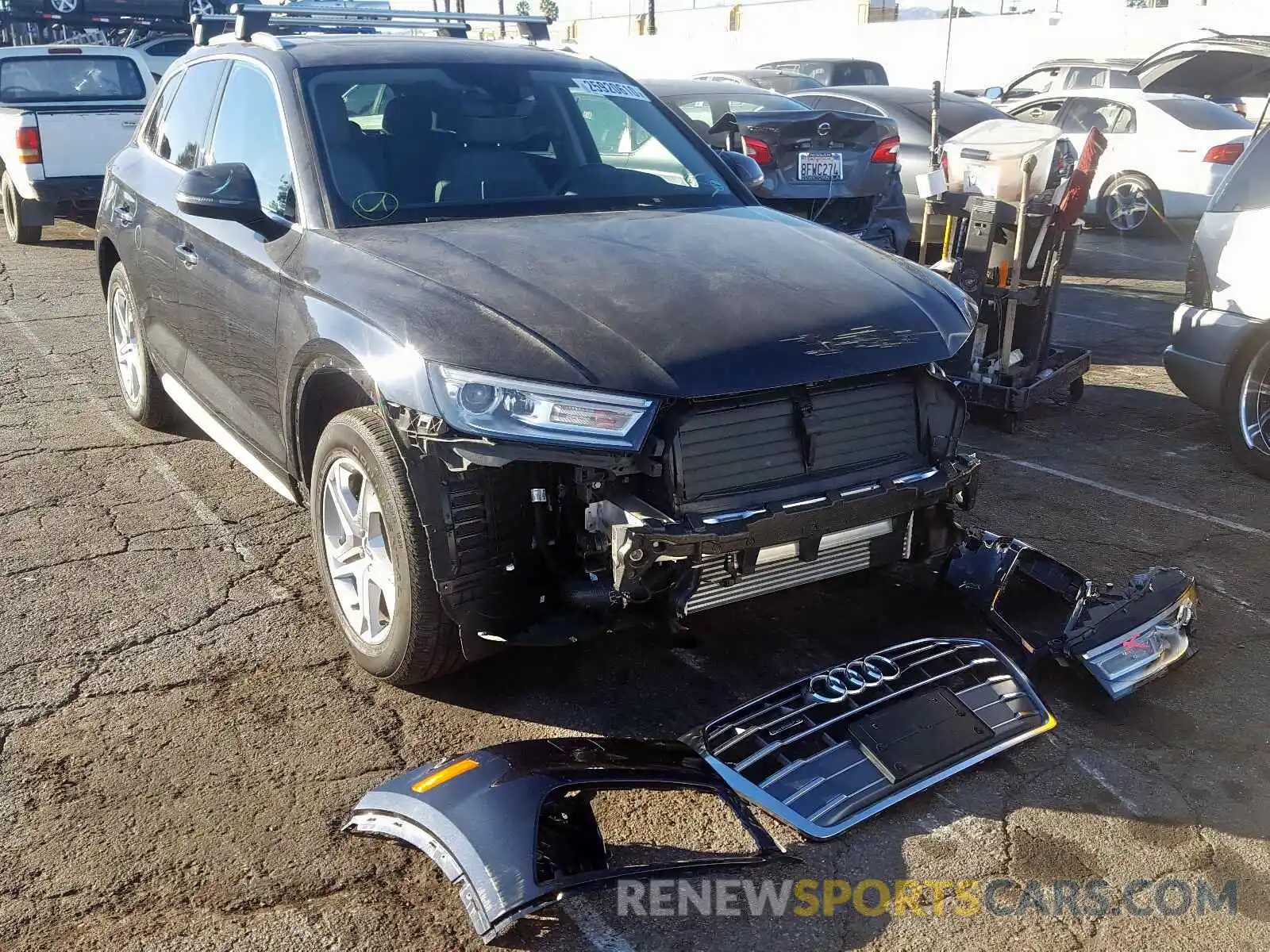 1 Photograph of a damaged car WA1ANAFY5K2080213 AUDI Q5 2019